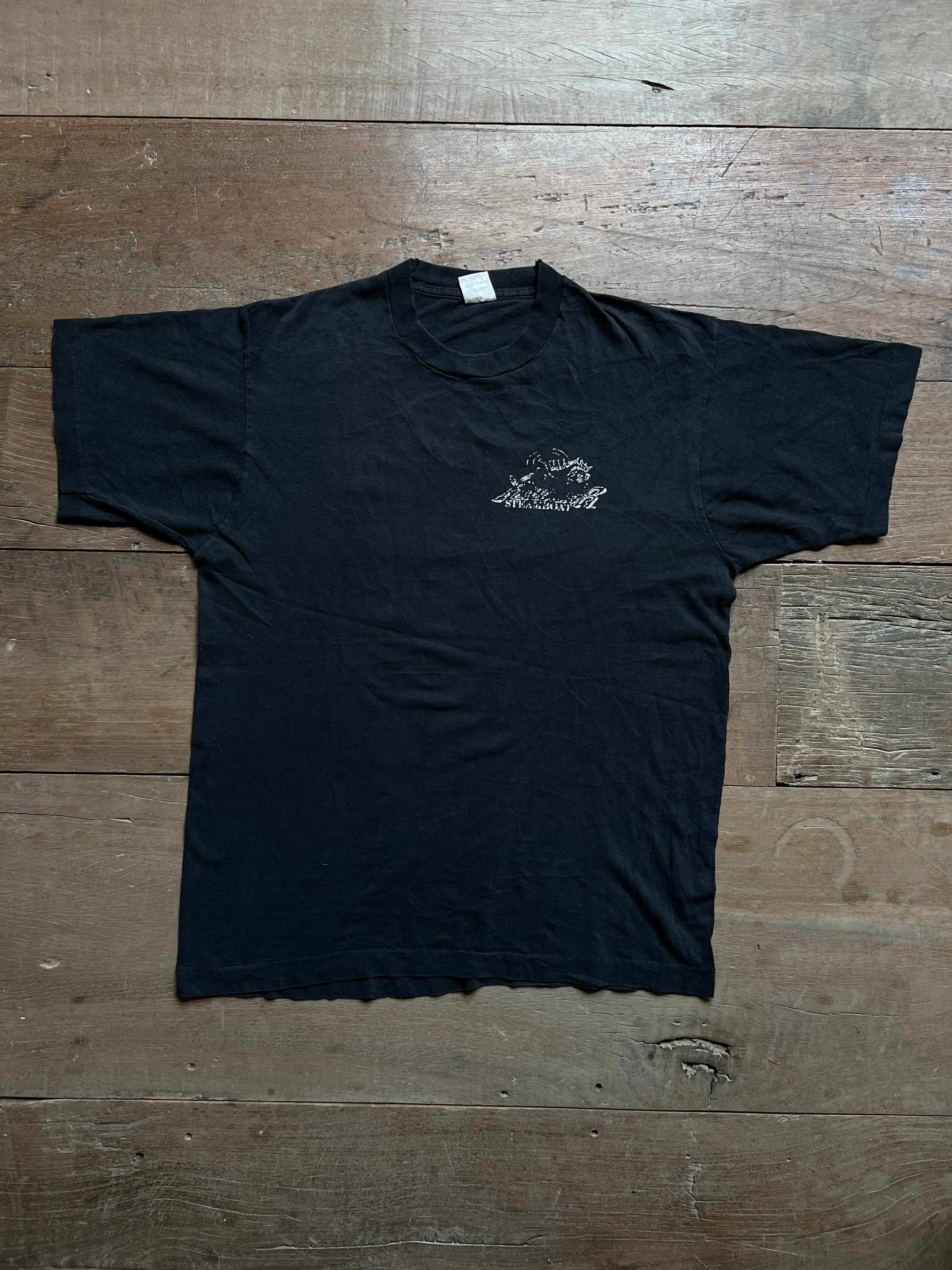 Vintage Vintage 1992 Frywear “Steamboat” MTB Bike T-Shirt Size US L / EU 52-54 / 3 - 7 Thumbnail