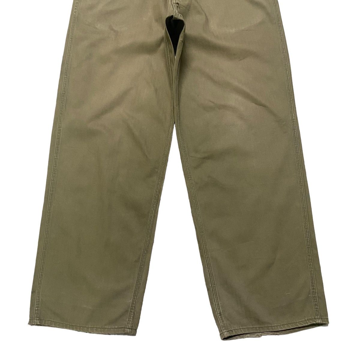 Vintage BALANCE+HARMONY KEMPEL Union Made HBT Work Pants Sunfaded Size US 30 / EU 46 - 6 Thumbnail
