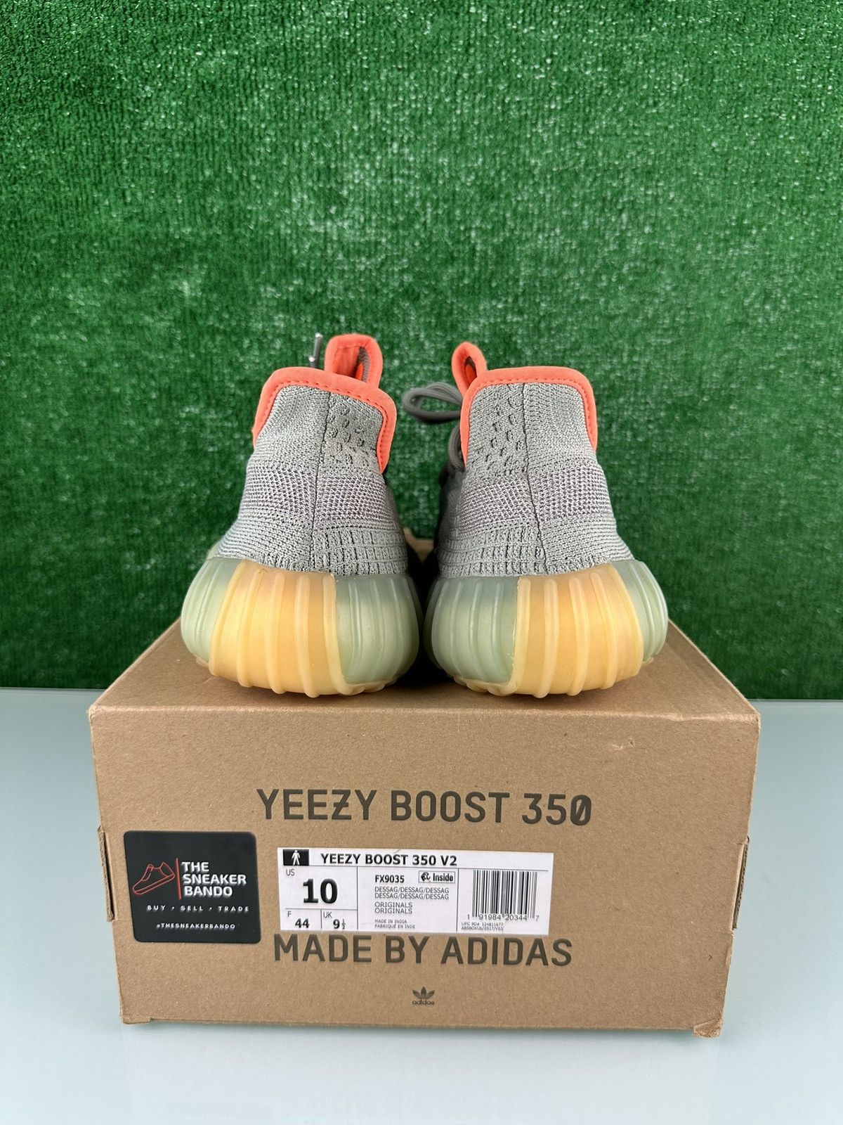 Yeezy adidas Yeezy Boost 350 V2 Desert Sage Size 10 Size US 10 / EU 43 - 7 Thumbnail