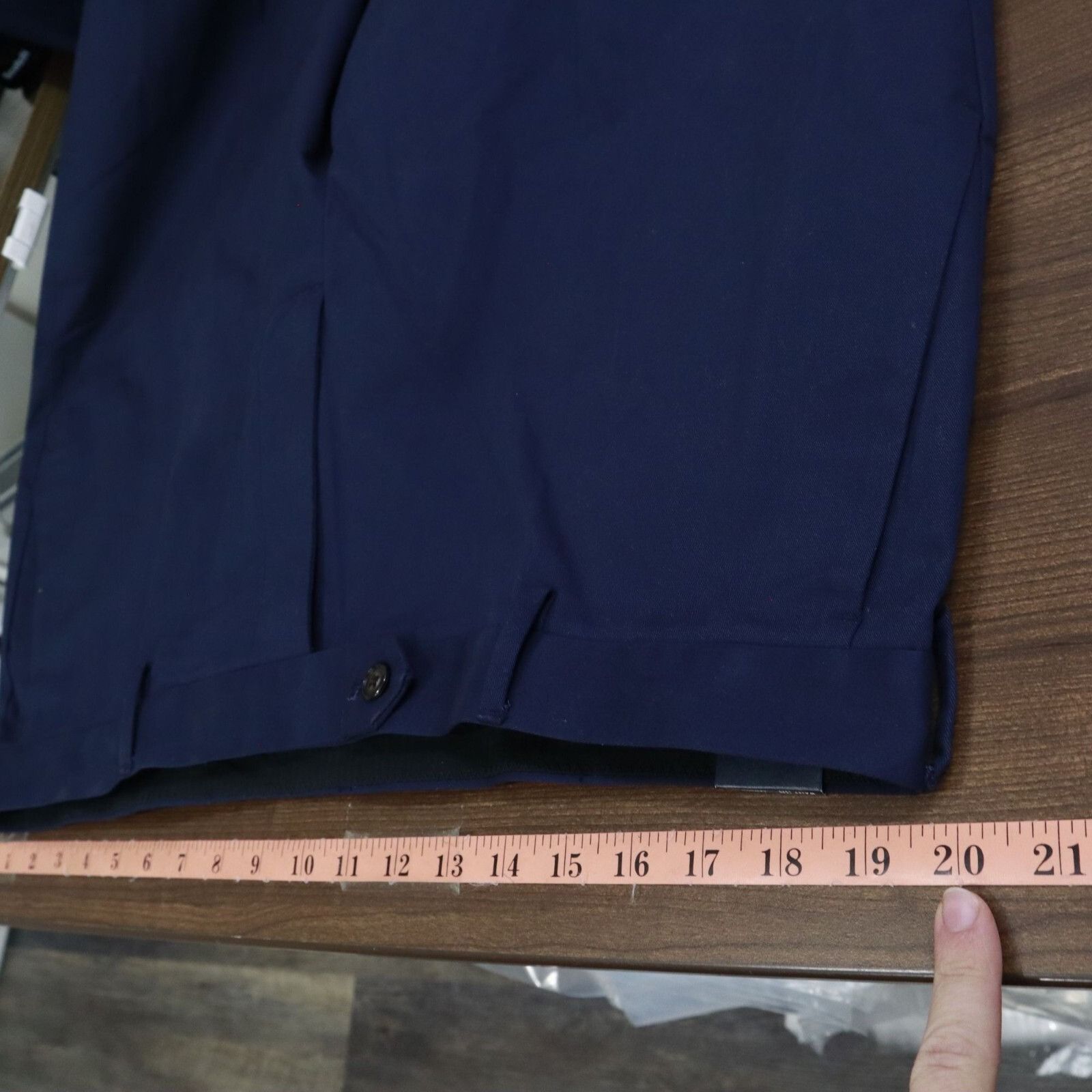 Polo Ralph Lauren J. Crew Bowery Dress Pants Mens 38/32 Navy Business Career Size US 38 / EU 54 - 7 Thumbnail
