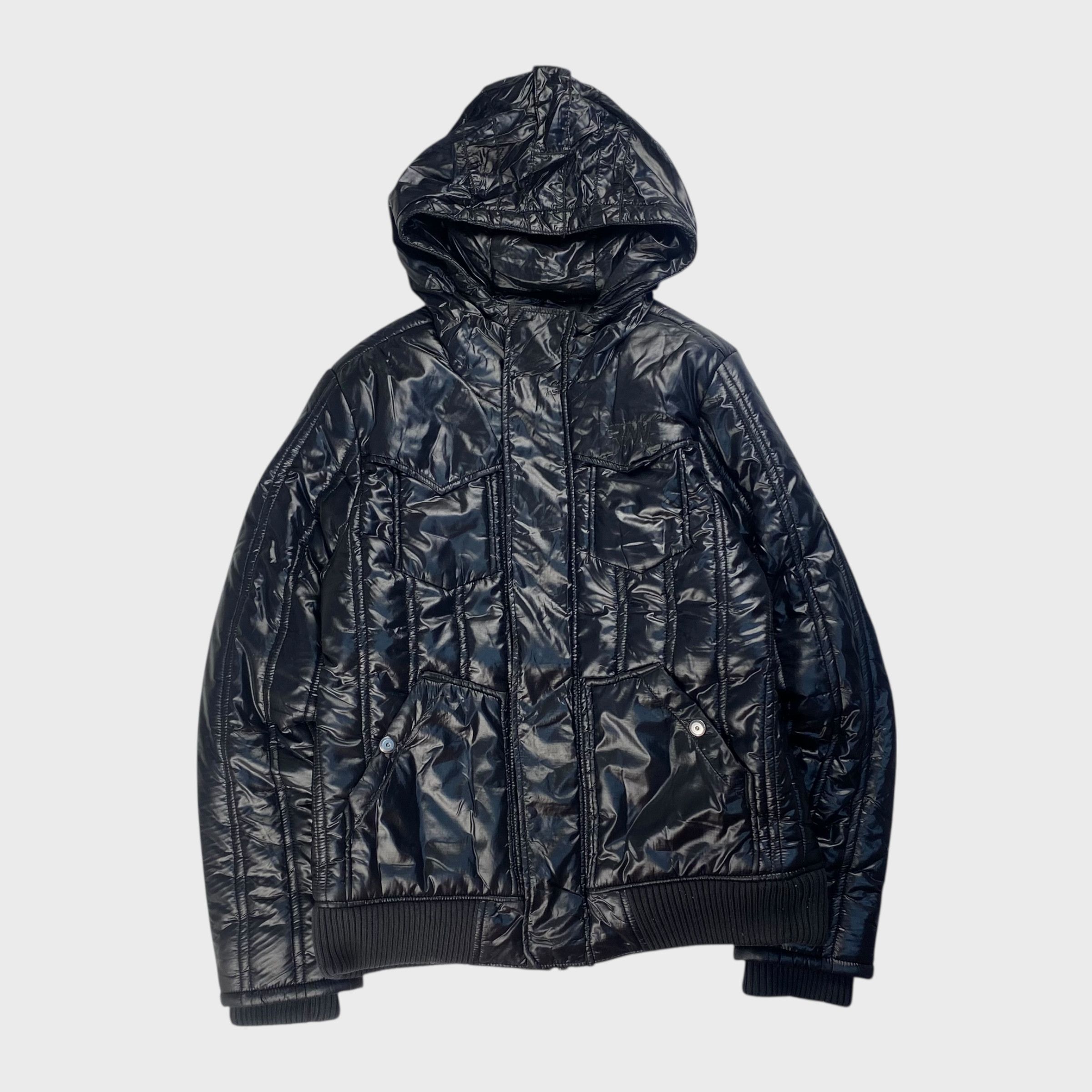 Vintage G-STAR RAW Jacket Black Size L Size US L / EU 52-54 / 3 - 1 Thumbnail