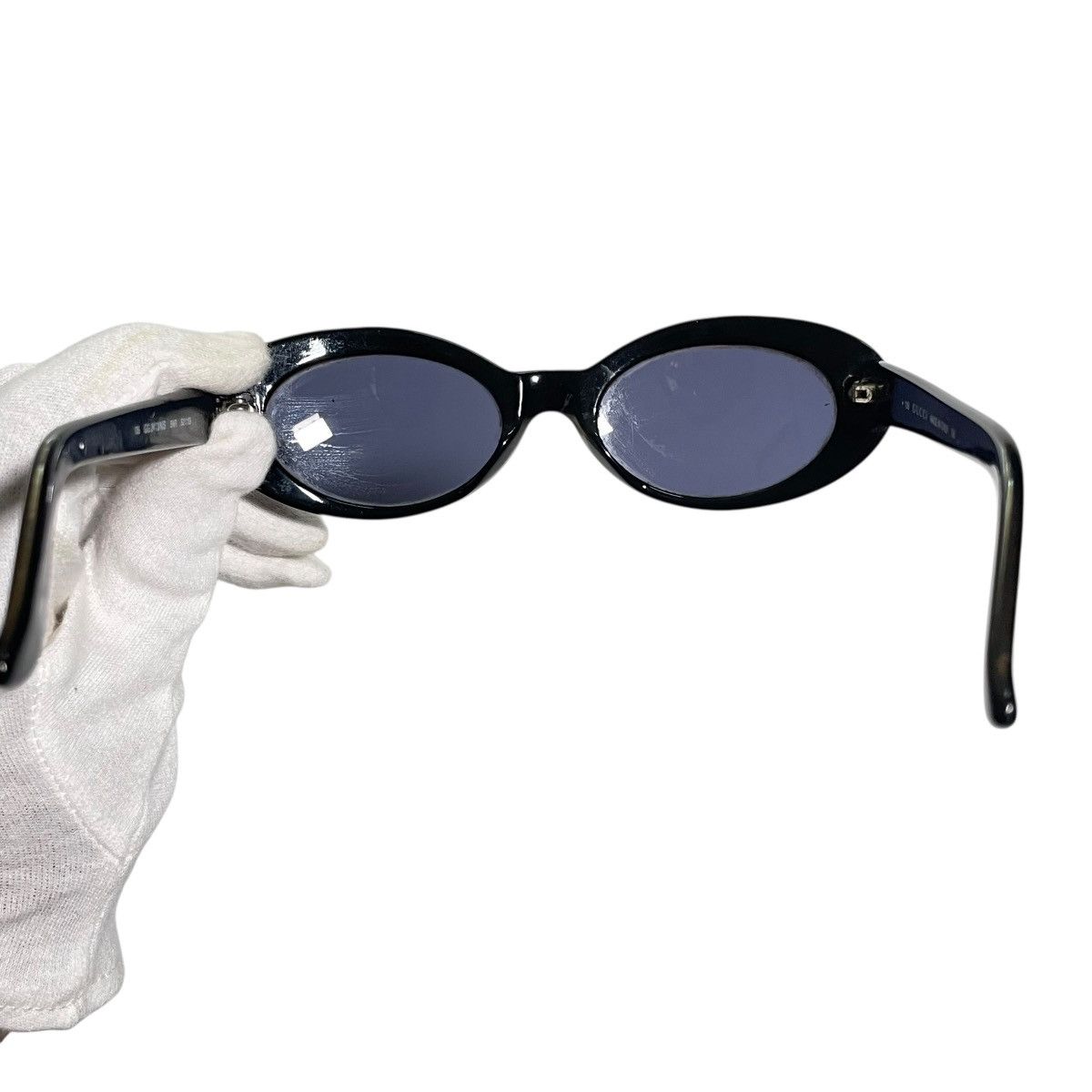 Gucci Gucci 90s Black & Golden Cat Eye Glasses Size ONE SIZE - 10 Thumbnail