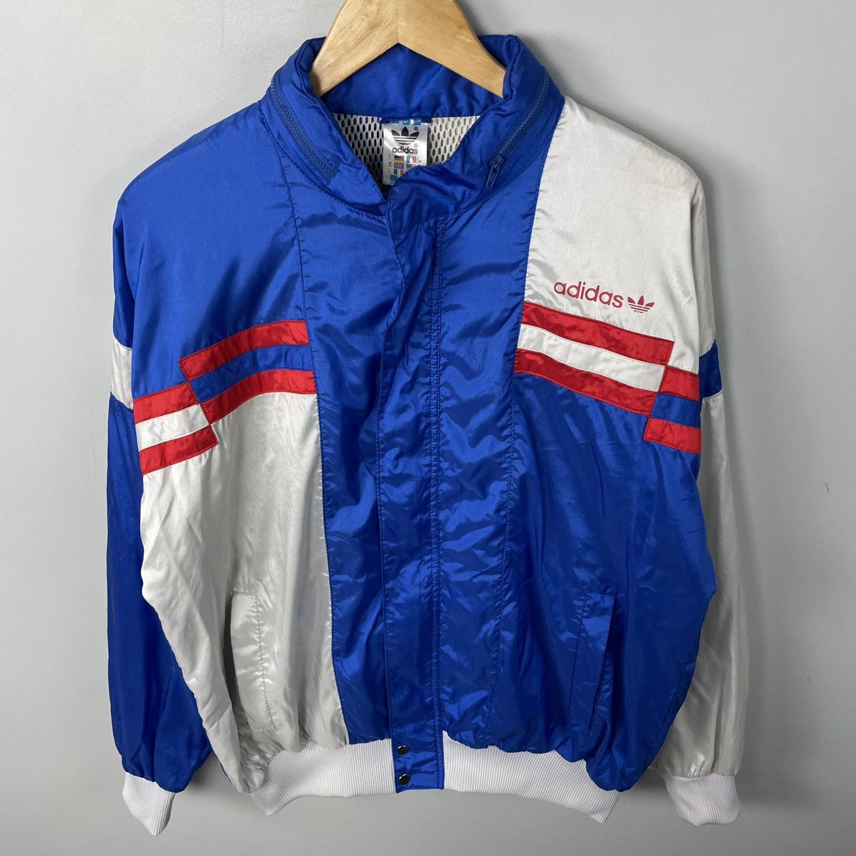 Adidas Vintage 90’s Adidas Men’s Track Top Jacket West Germany sz L Size US L / EU 52-54 / 3 - 5 Thumbnail