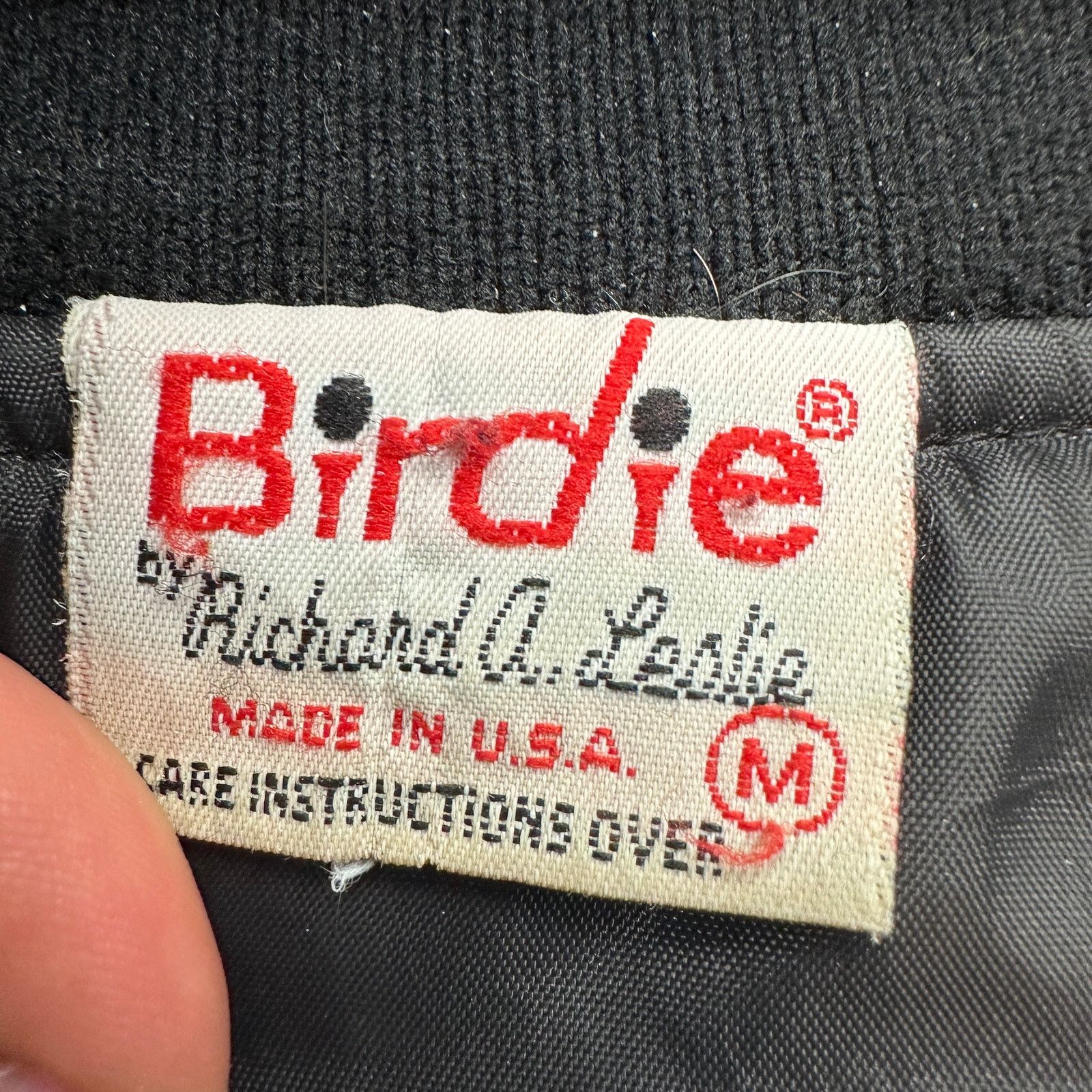 Other VTG 1995 NYPD Birdie Nylon Snap Bomber Jacket Medium Black Size US M / EU 48-50 / 2 - 3 Thumbnail