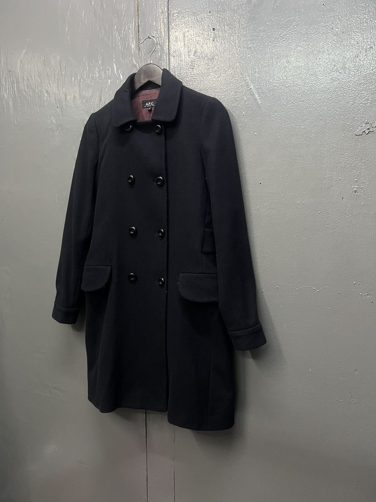 A.P.C. A.P.C Long Coat Double Breast Size XS / US 0-2 / IT 36-38 - 3 Thumbnail