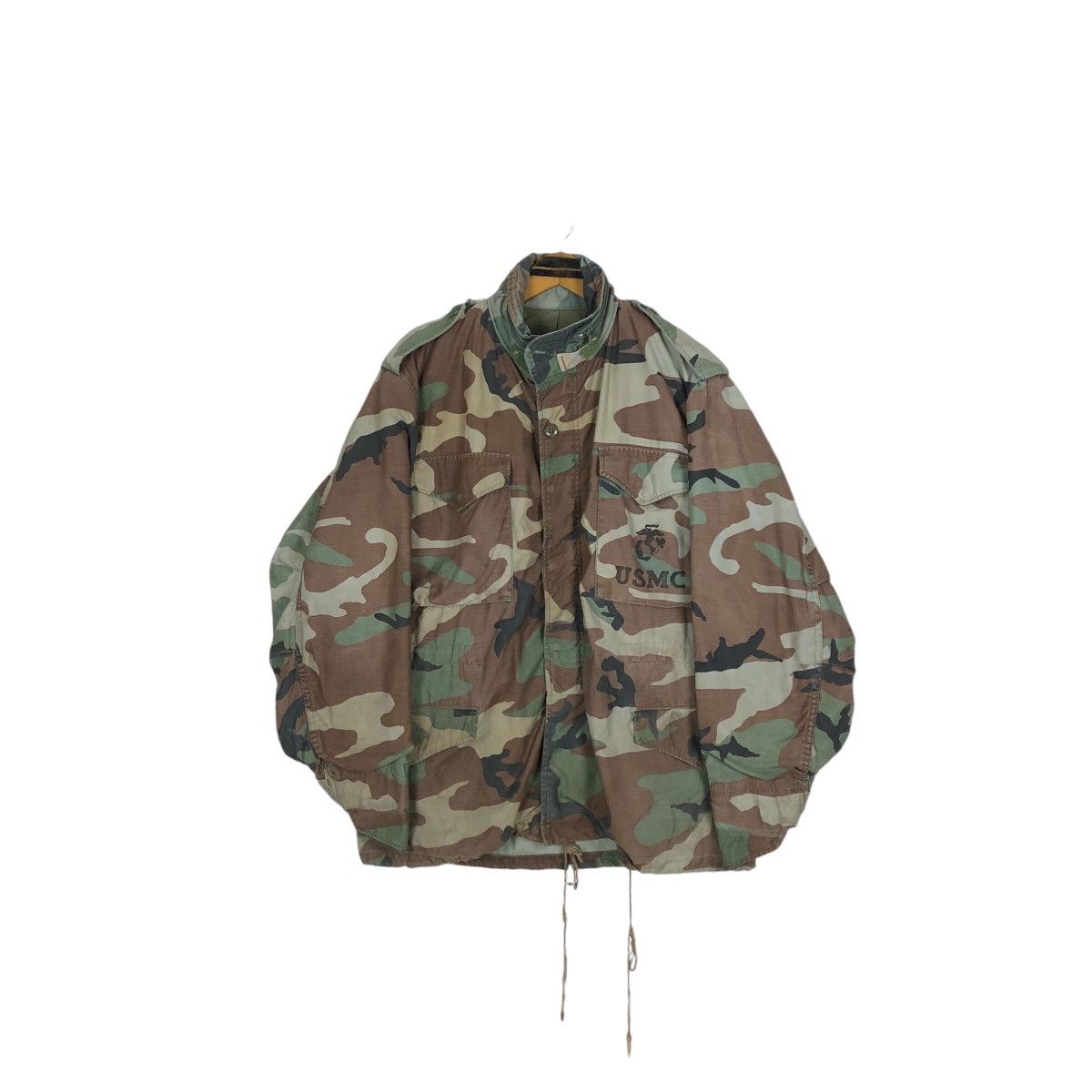 Vintage Vintage United States Marine Corps Camouflage Field Jacket Size US L / EU 52-54 / 3 - 2 Thumbnail