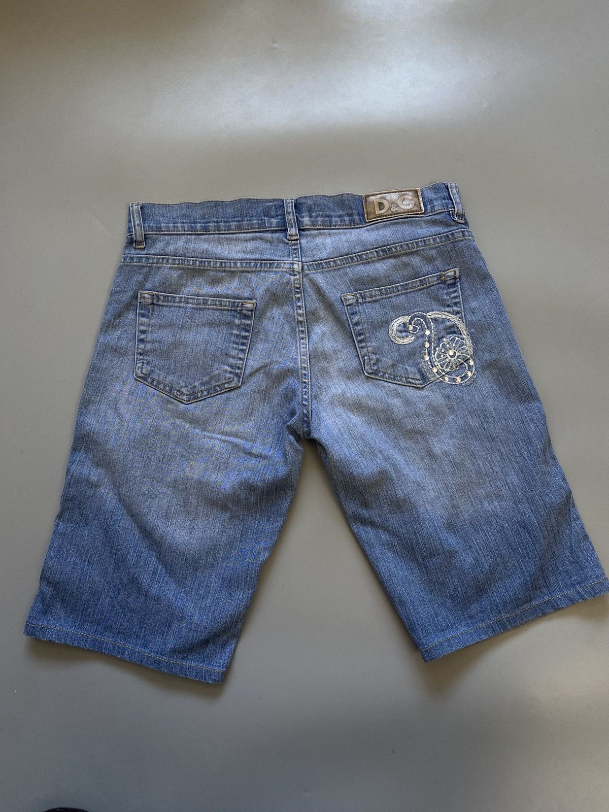 Dolce & Gabbana Dolce & Gabbana vintage y2k denim shorts Size 30" / US 8 / IT 44 - 2 Thumbnail