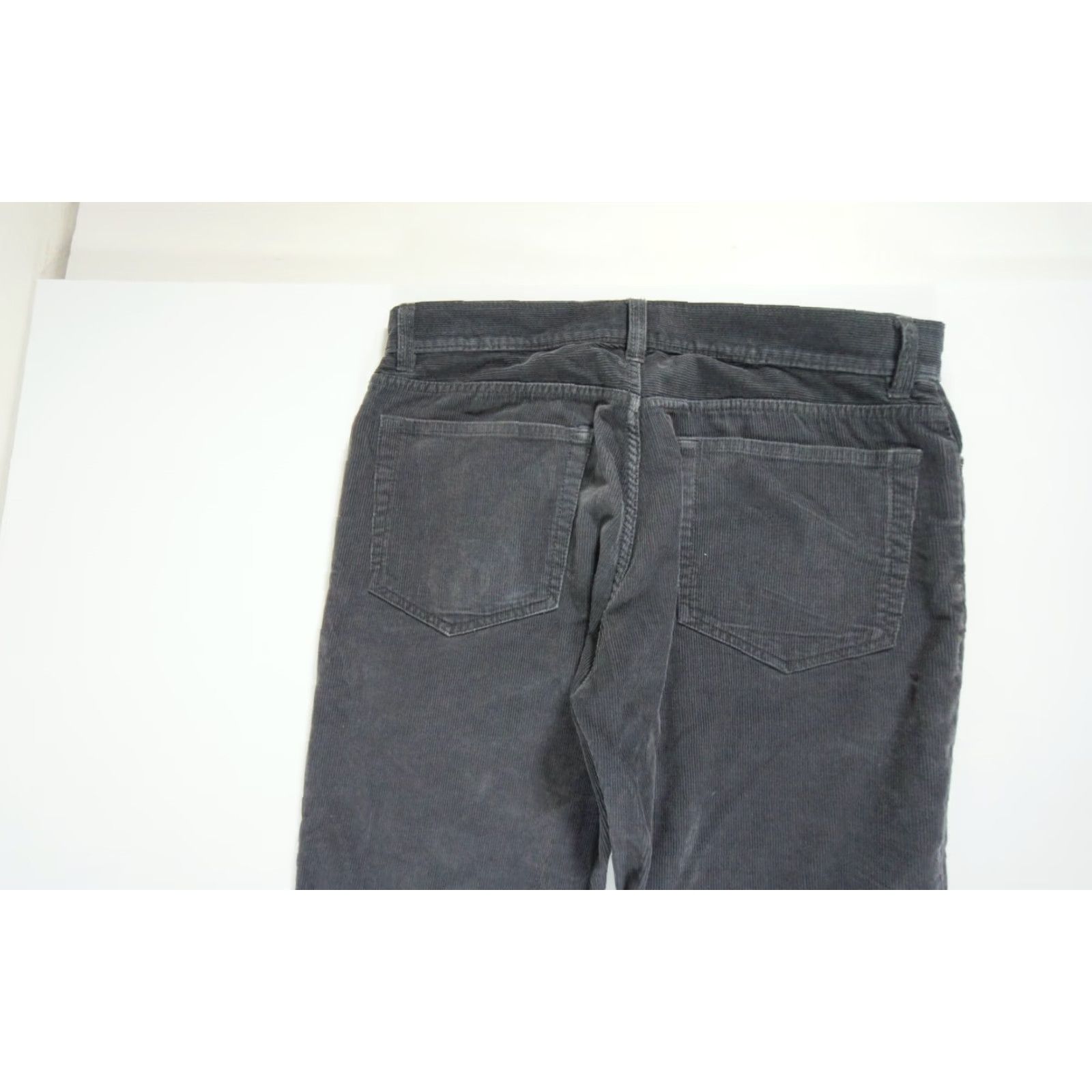 J.Crew J.Crew The Sutton Corduroy Pants Men 31x30 Gray Adult Regular Straight 5-Pocket Denim Chino Workwear Casual Belt Loops Slim Fit Mens Size US 31 - 6 Thumbnail