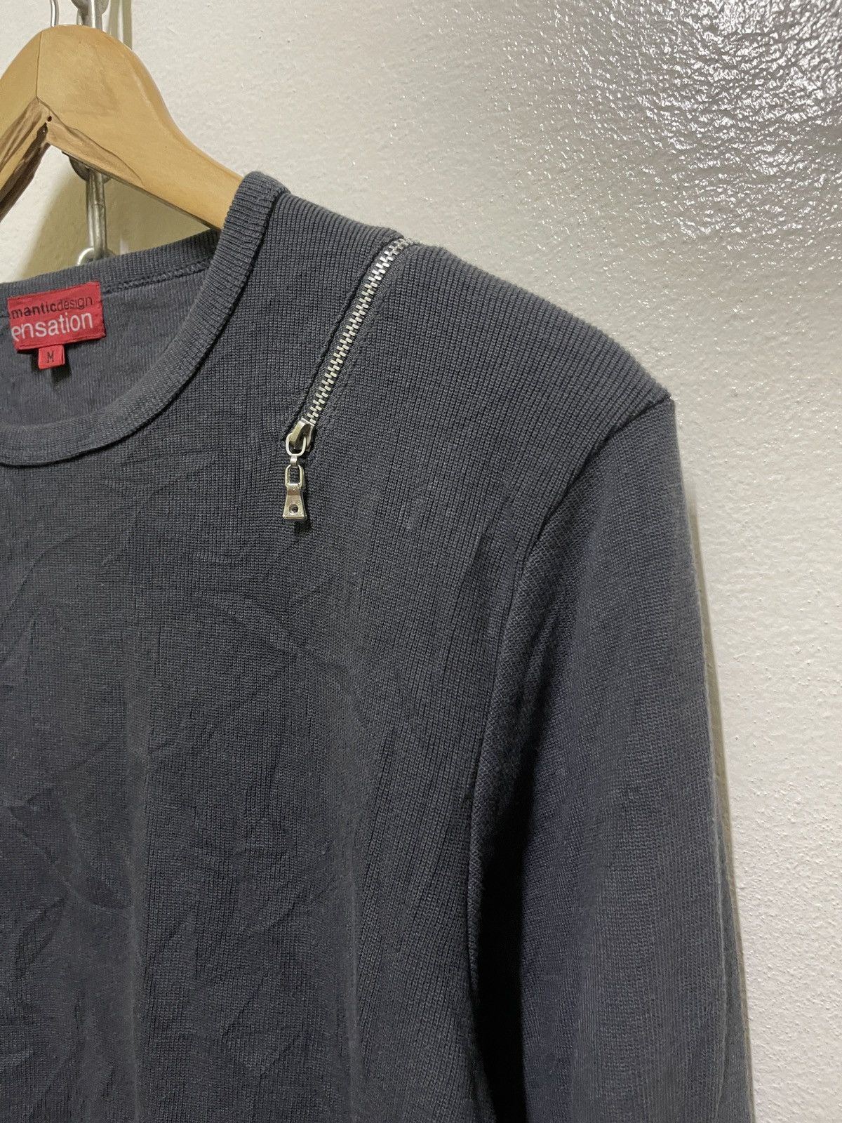 Japanese Brand Semantic Design Sensation Zipper Long Sleeve Size US M / EU 48-50 / 2 - 4 Thumbnail