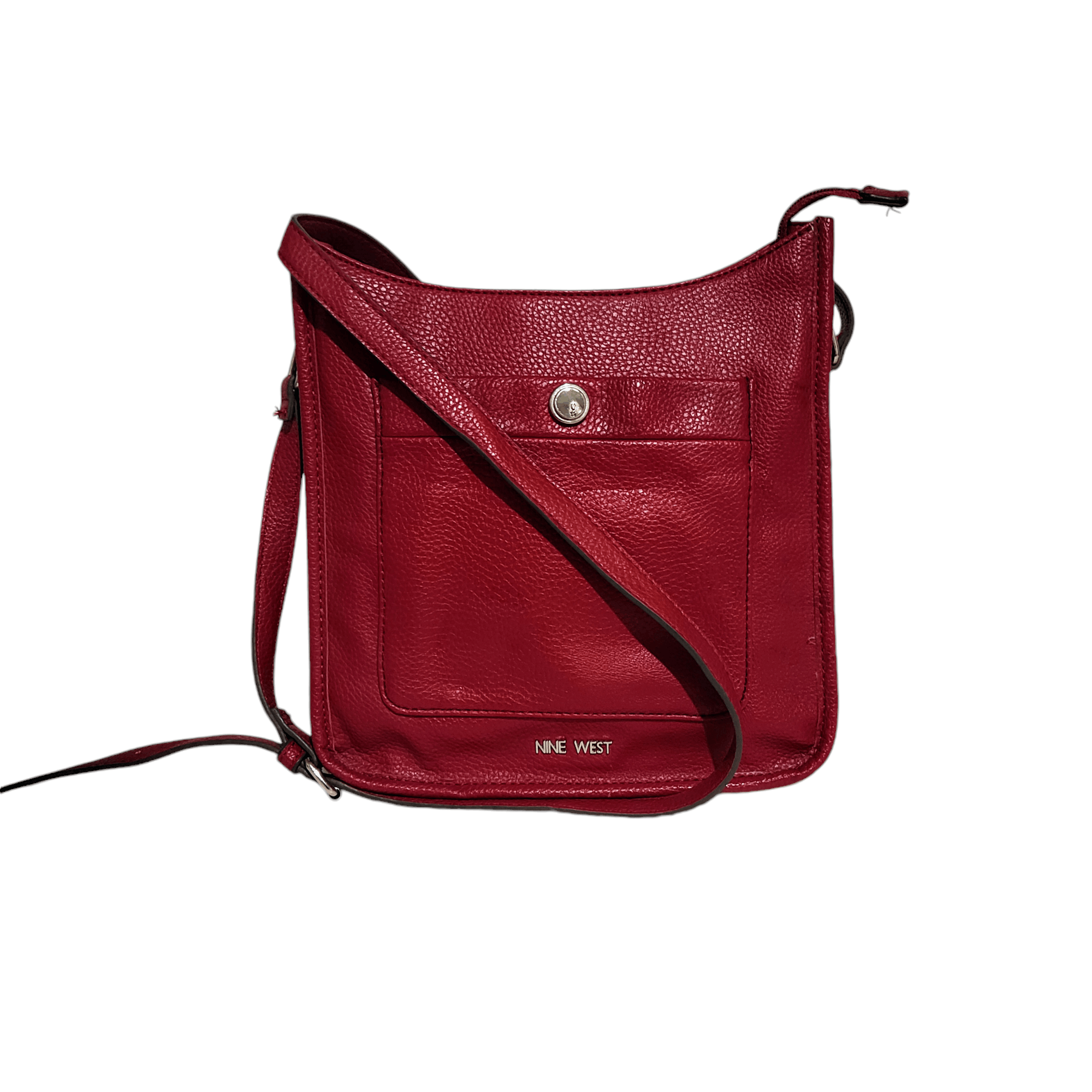 Nine West Nine West Red Faux Leather Shoulder Crossbody Bag Size ONE SIZE - 15 Thumbnail