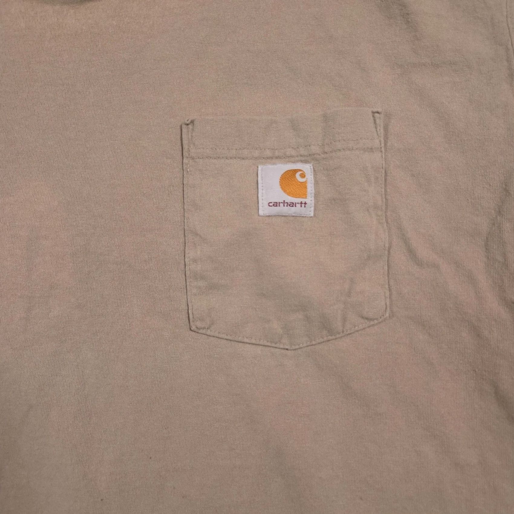 Carhartt Carhartt Shirt Mens 3XL Brown Original Fit Pocket Workwear Tee Paint Stains Size US XXL / EU 58 / 5 - 4 Thumbnail