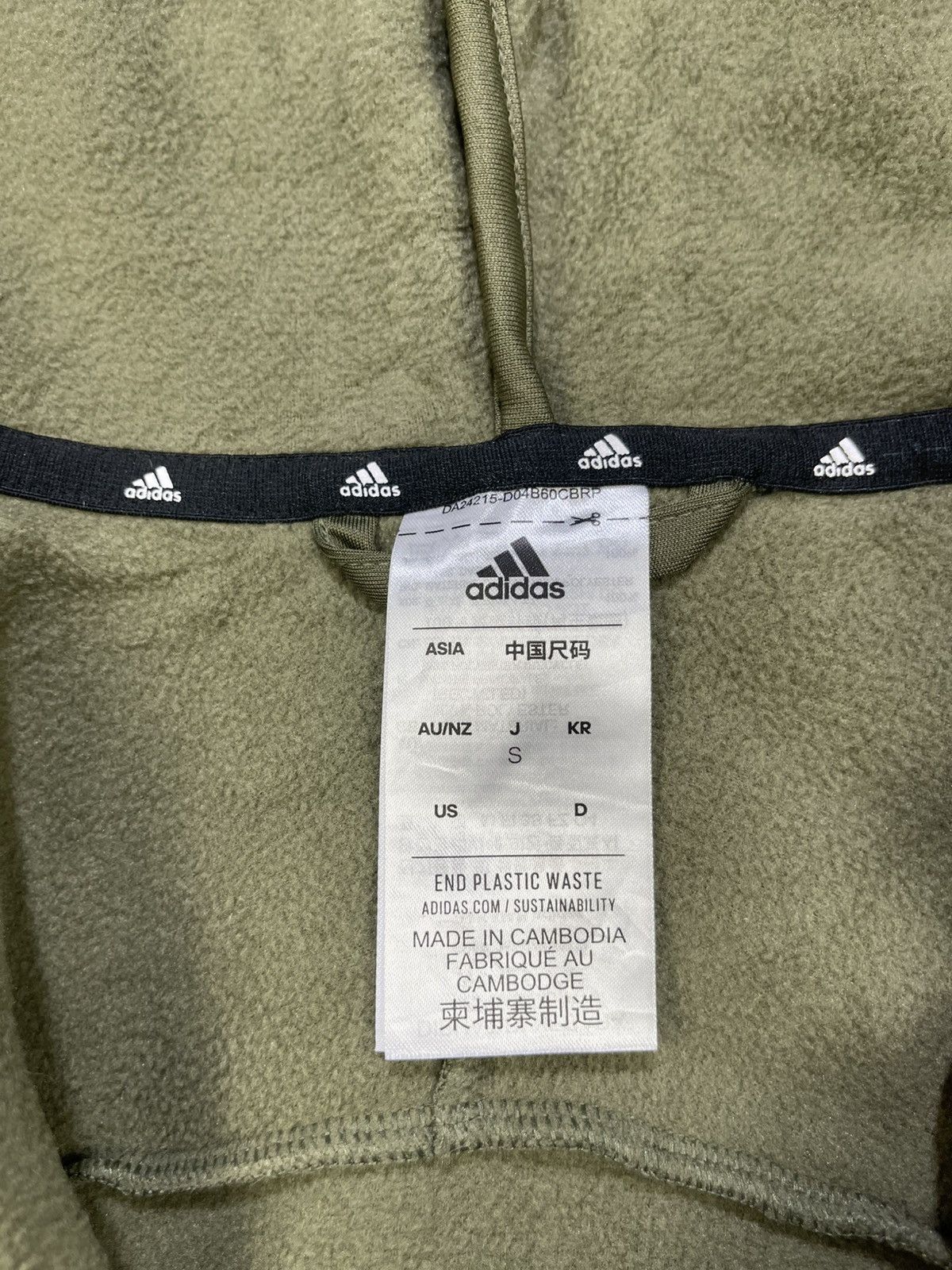 Adidas Adidas Future Icons 3 Stripes Zip Up Fleece Hoodies Size US S / EU 44-46 / 1 - 13 Thumbnail