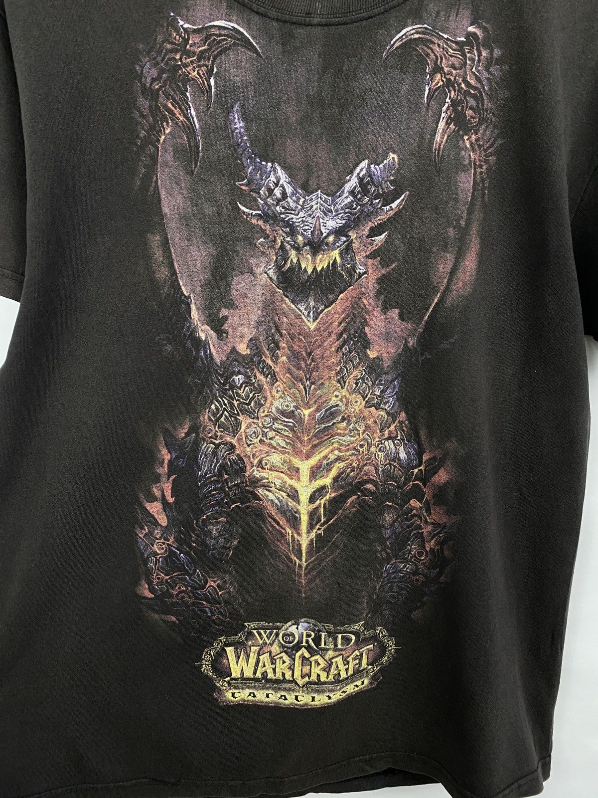 The Game Vintage World Of Warcraft Cataclysm T-Shirt Rare Retro Hype Size US M / EU 48-50 / 2 - 4 Thumbnail
