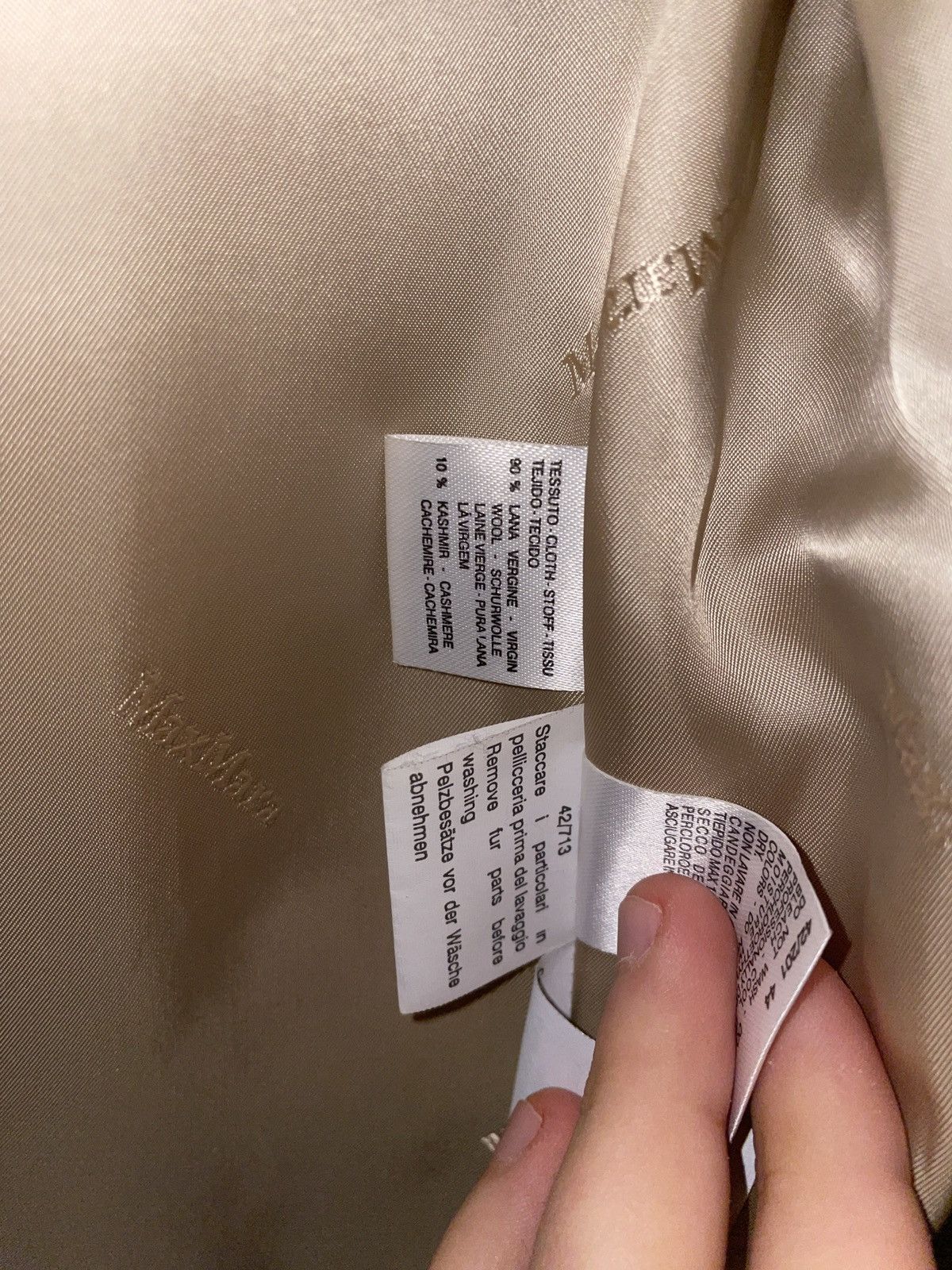 Max Mara Vintage Max Mara coat Size M / US 6-8 / IT 42-44 - 3 Thumbnail