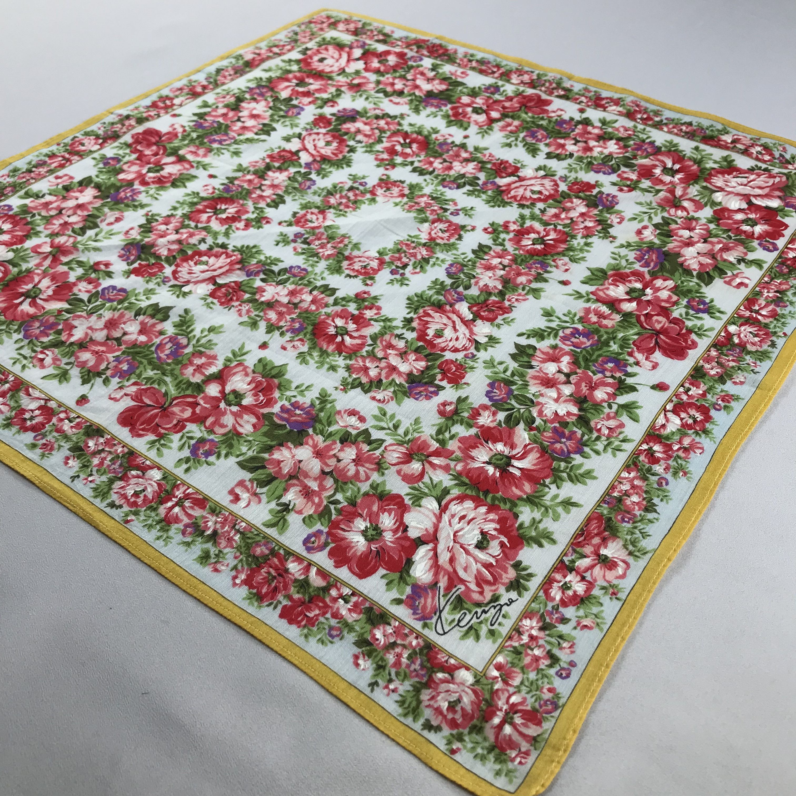 Kenzo Kenzo Handkerchief / Bandana / Neckerchief C759 Size ONE SIZE - 4 Thumbnail