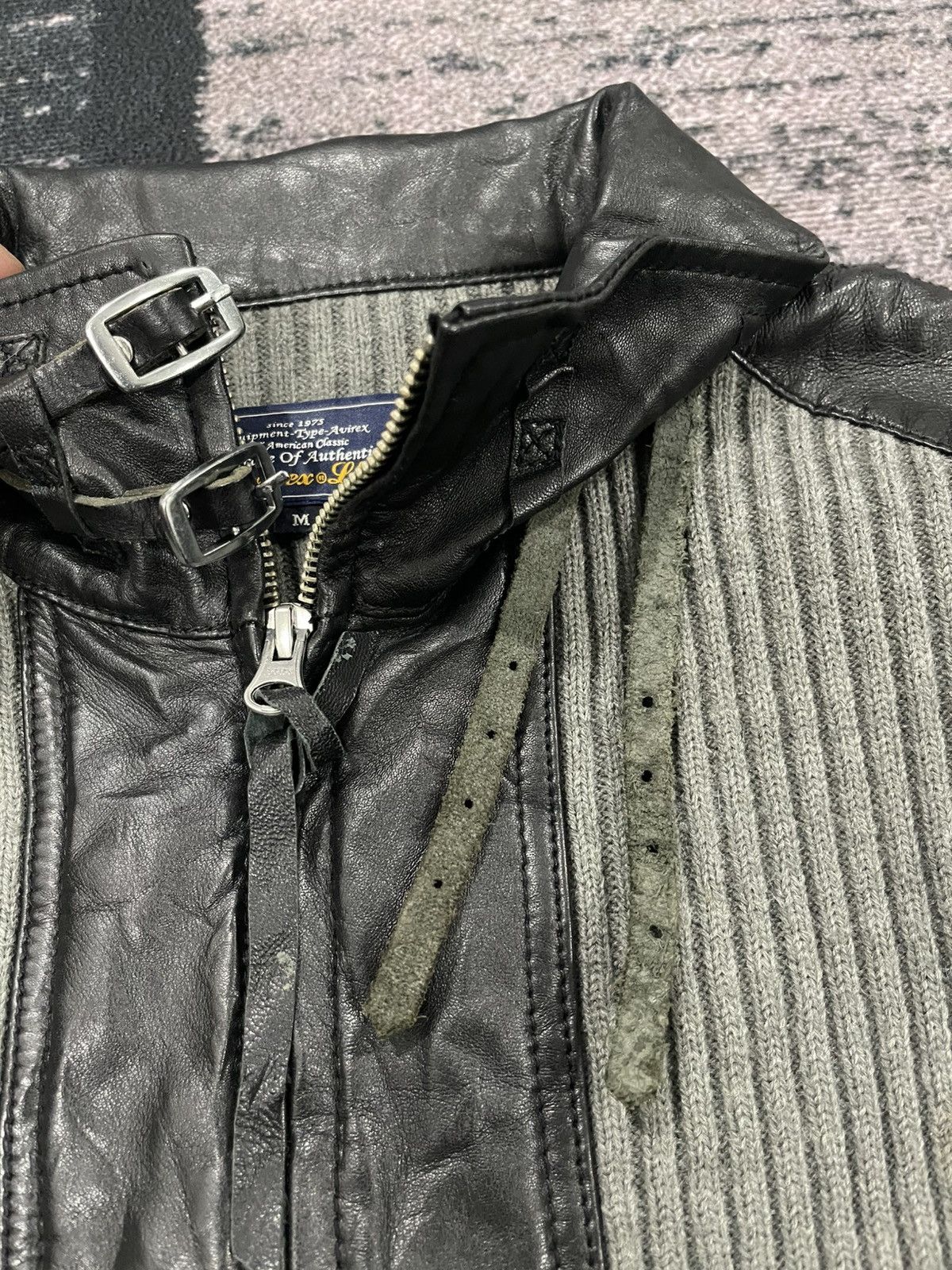 Avirex × Vintage Vintage Avirex Ltd Sheepskin Leather jacket Size US XS / EU 42 / 0 - 9 Thumbnail