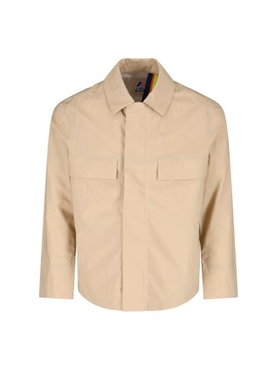 K-Way K-WAY Men Jacket K7127UW AZI Beige Size US XL / EU 56 / 4 - 1 Thumbnail
