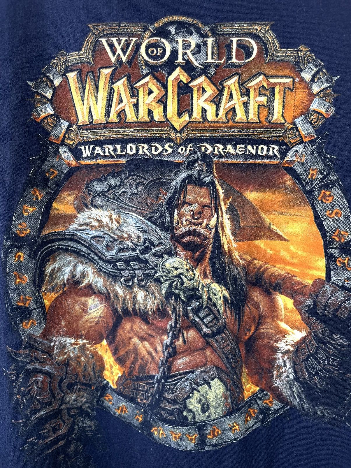 Vintage Vintage World Of Warcraft Warlords of Draenor Video Game Tee Size US L / EU 52-54 / 3 - 6 Thumbnail