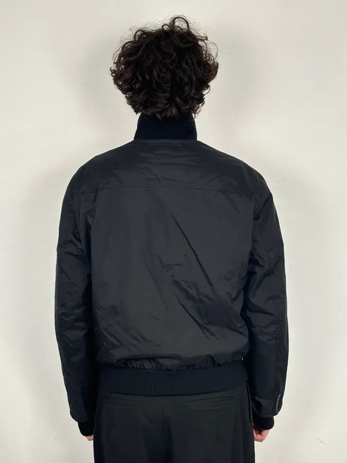 Prada AW2007 Prada Black Nylon Linea Rossa Bomber Jacket Size US L / EU 52-54 / 3 - 3 Thumbnail