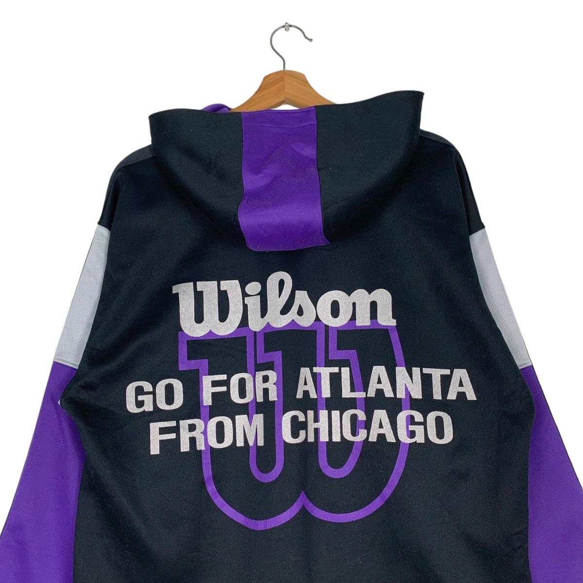 Wilson WILSON Big Logo Pullover Hoodies Polyester #1235-C56 Size US L / EU 52-54 / 3 - 8 Thumbnail