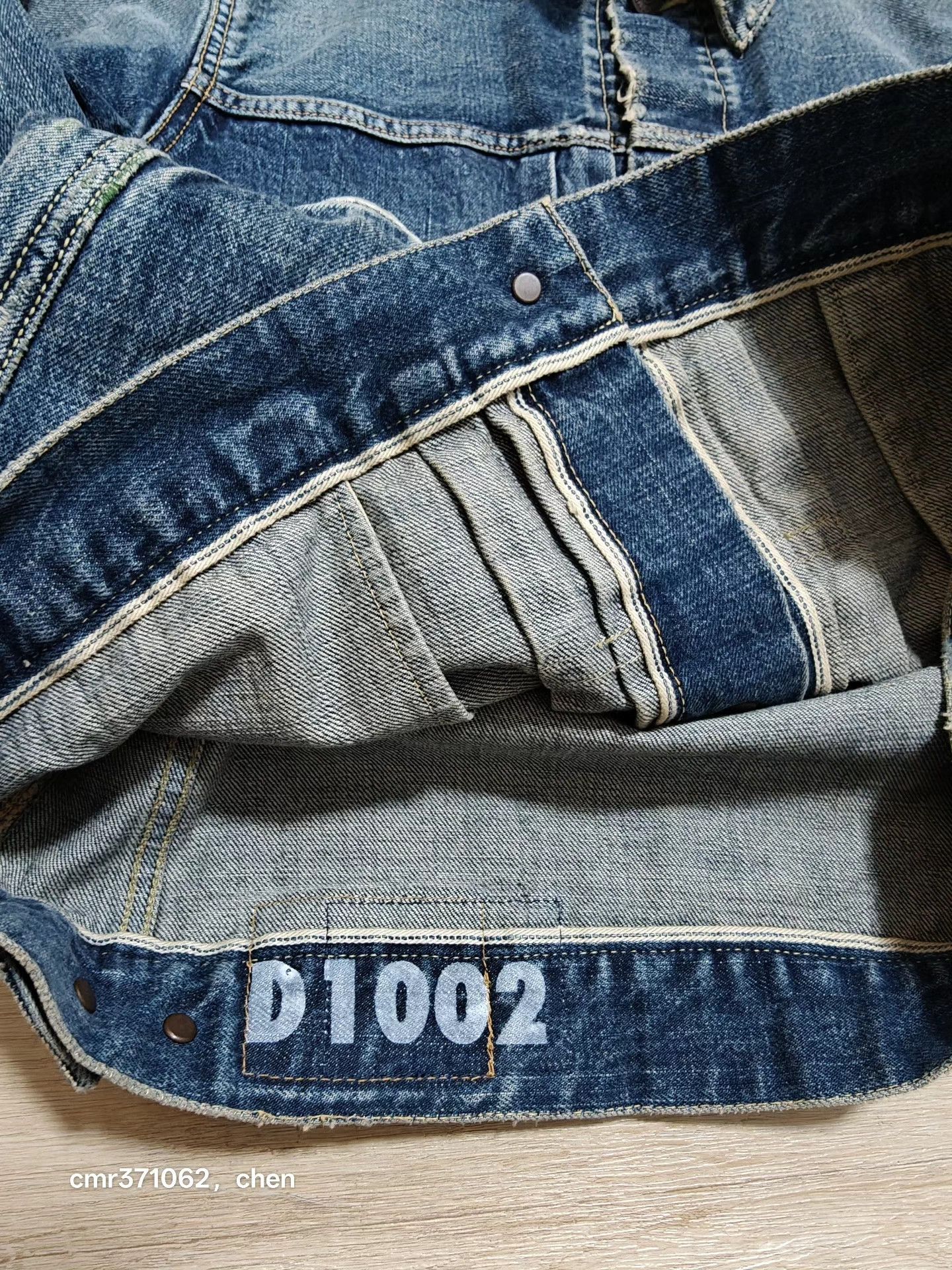 Visvim visvim 19ss 101JKT mud-yellow hand-distressed/painted size 3 worn 2x Size US L / EU 52-54 / 3 - 6 Thumbnail