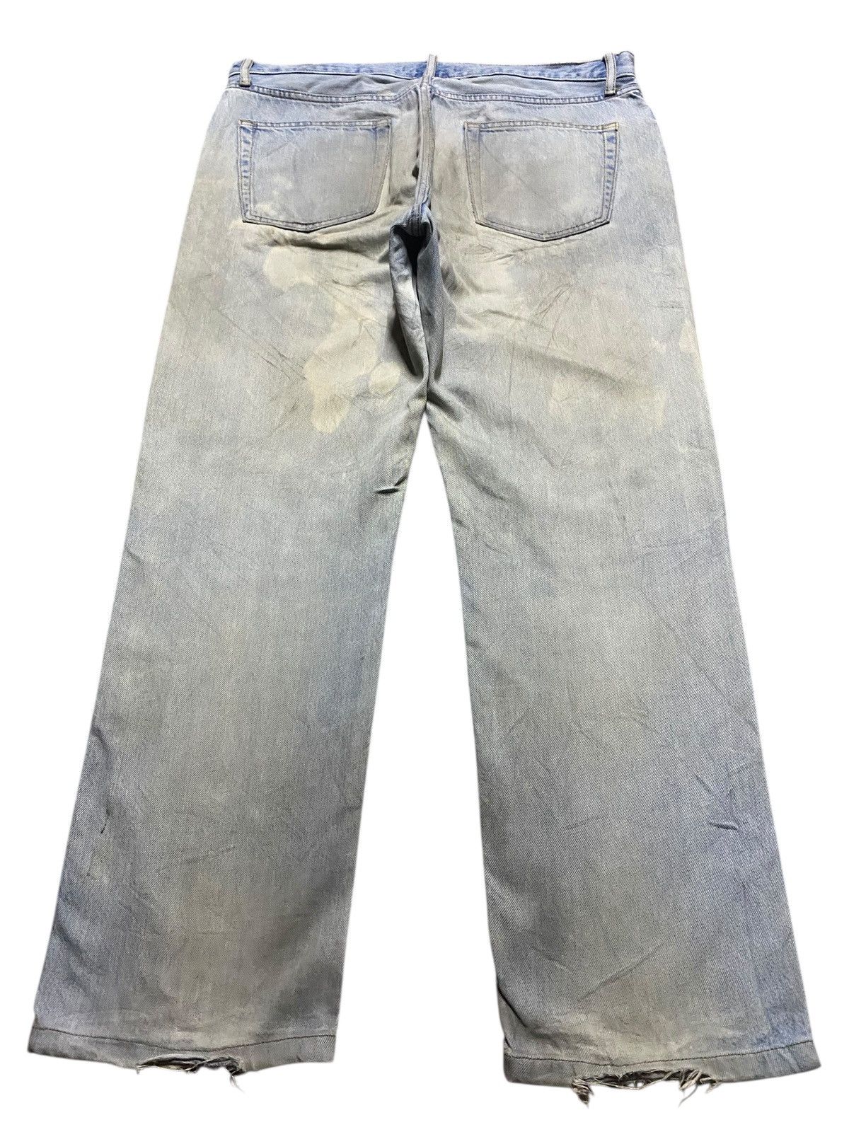 Japanese Brand Vintage Japanese Brand Uniqlo Crazy Mud Wash Distressed Jean Size US 36 / EU 52 - 2 Thumbnail