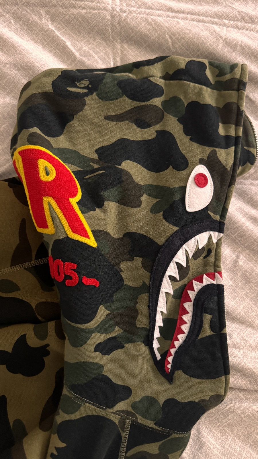 Bape Bape Shark Hoodie Size US XL / EU 56 / 4 - 3 Thumbnail