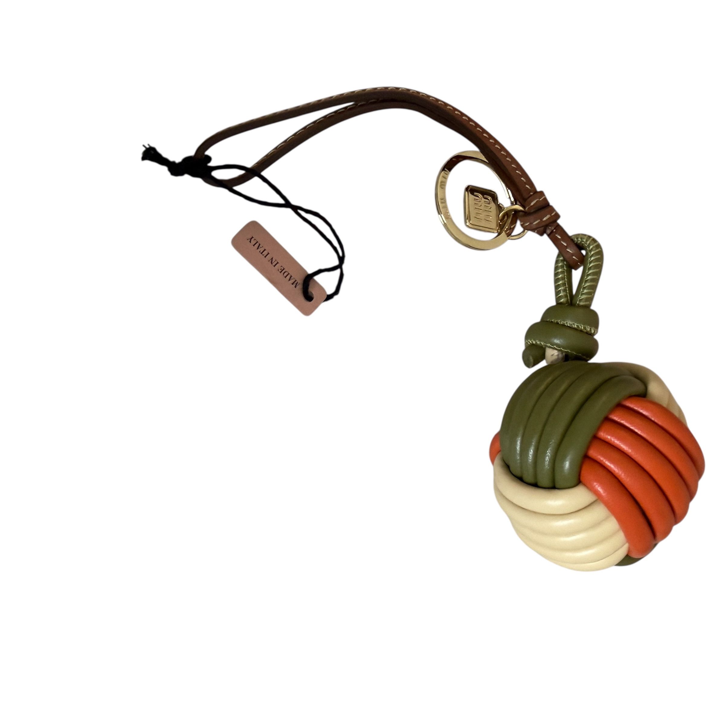 Miu Miu Miu Miu Bag Charm 5TL534 Knot Detail Leather Trick Size ONE SIZE - 5 Thumbnail