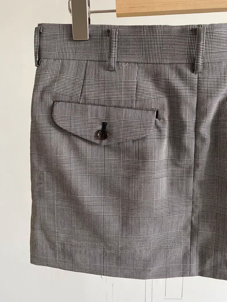 Comme des Garcons Comme Des Garcons size XS Plaid Wool Mini Skirt Size 23" - 5 Thumbnail