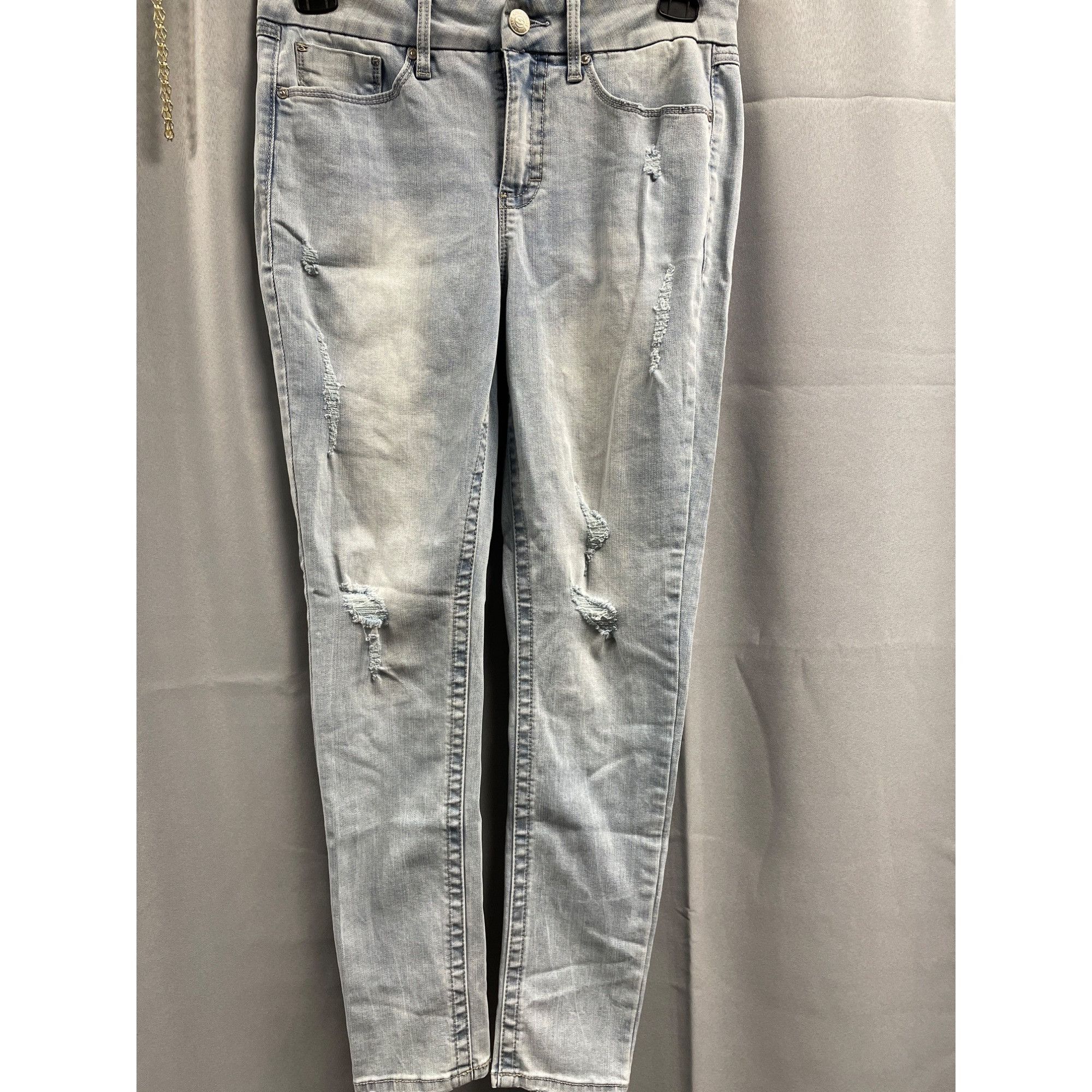 Other Seven7 Women's Light Blue Jeans Tummyless High Rise Size 8x2 Size 30" / US 8 / IT 44 - 1 Thumbnail