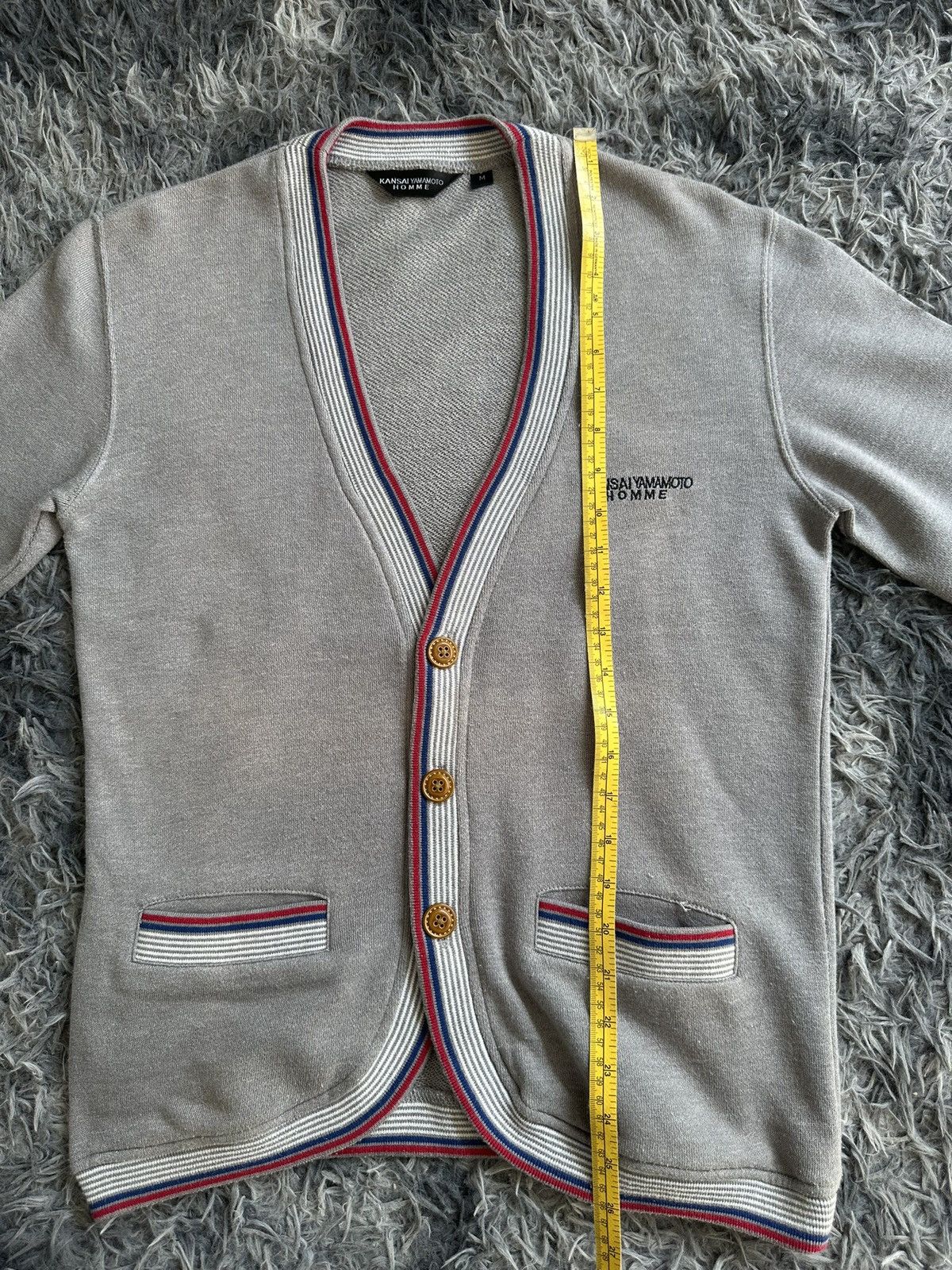 Kansai Yamamoto 2000's - Kansai Yamamoto homme cardigan Size US M / EU 48-50 / 2 - 8 Thumbnail