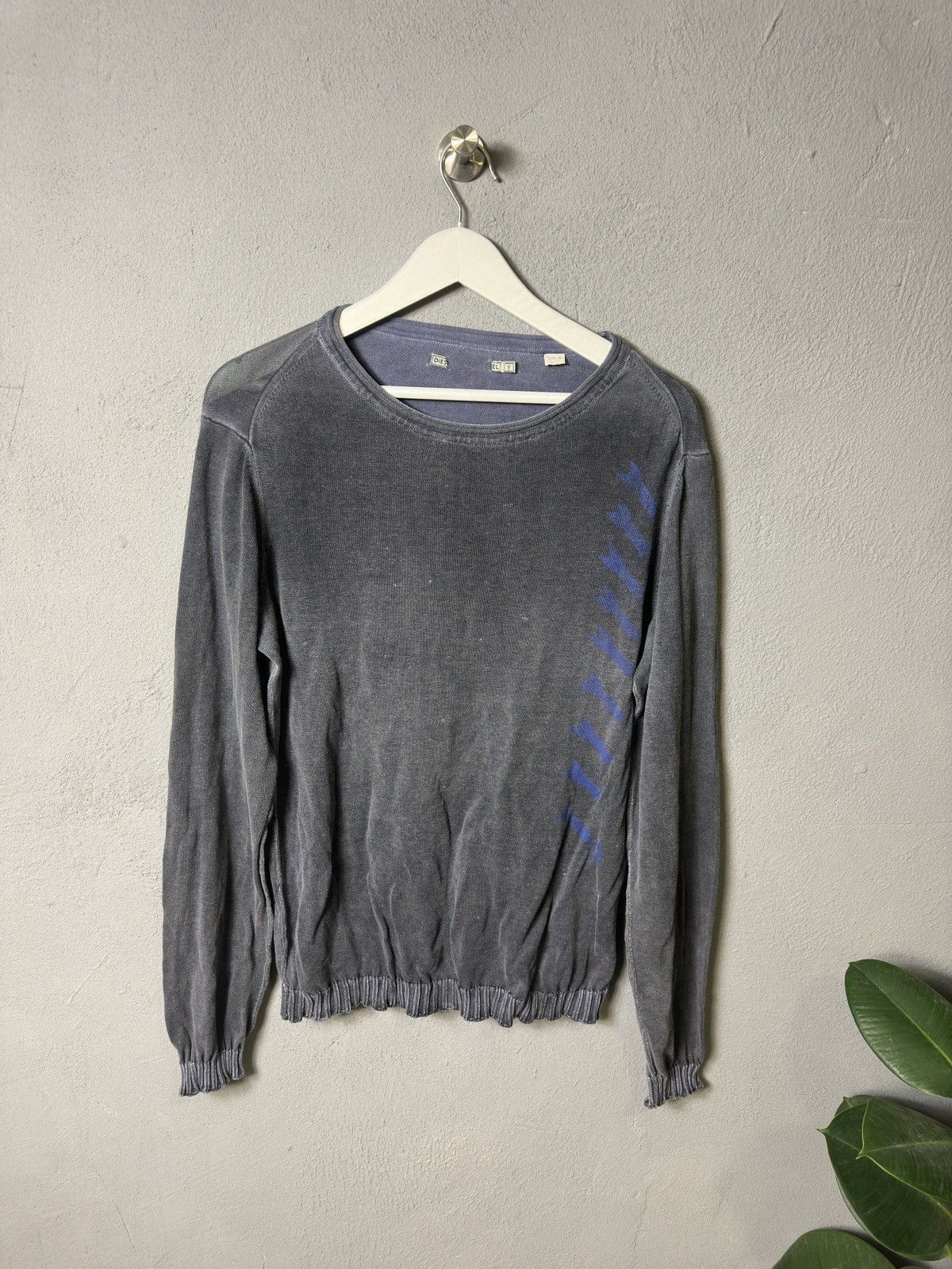 VINTAGE AVANT GARDE DIESEL STYLE MILITARY KNIT SWEATER 0Os