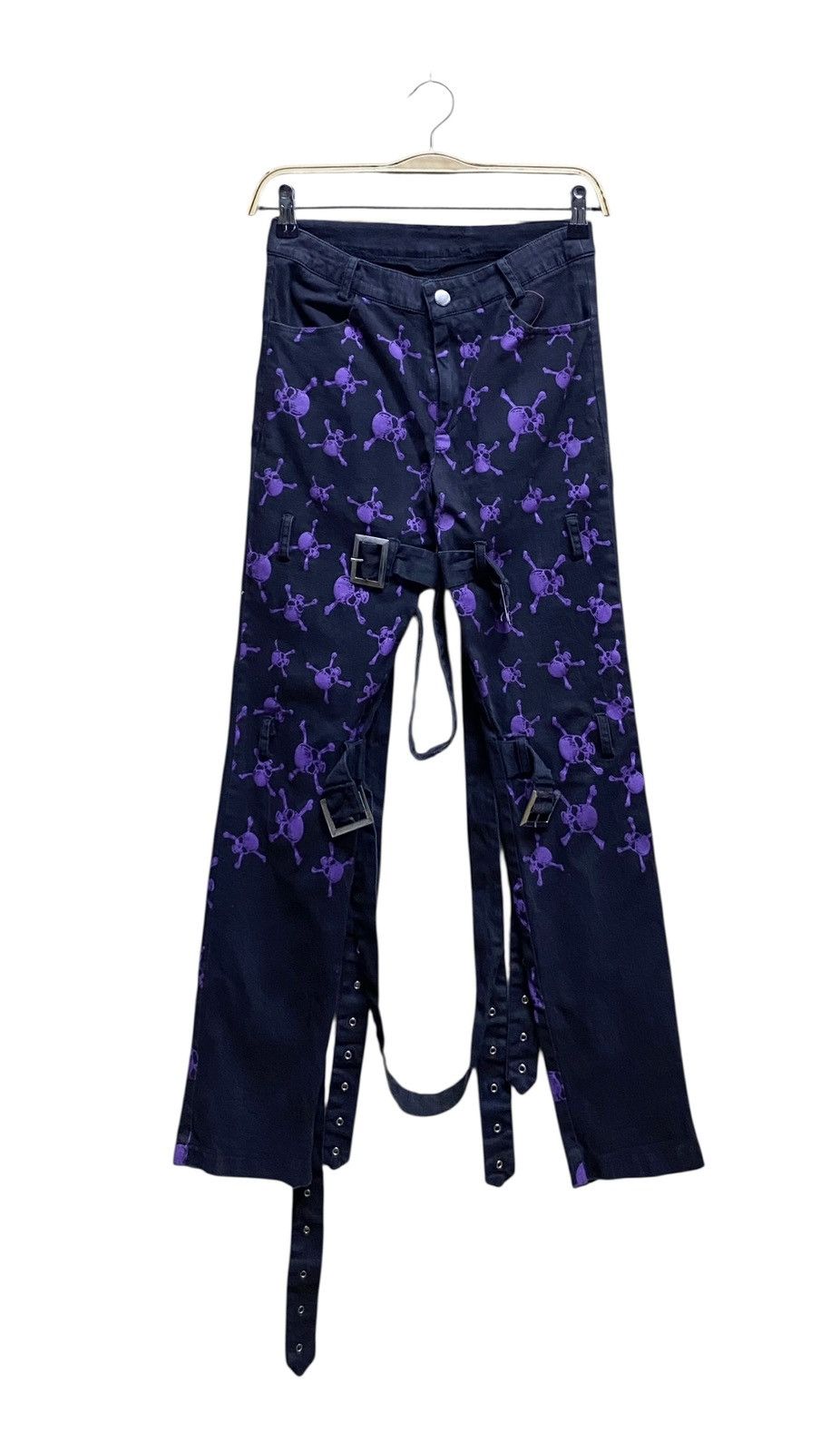 Seditionaries Vintage Japanese Brand Bondage Tactical Pants 1990s Size US 26 / EU 42 - 1 Thumbnail
