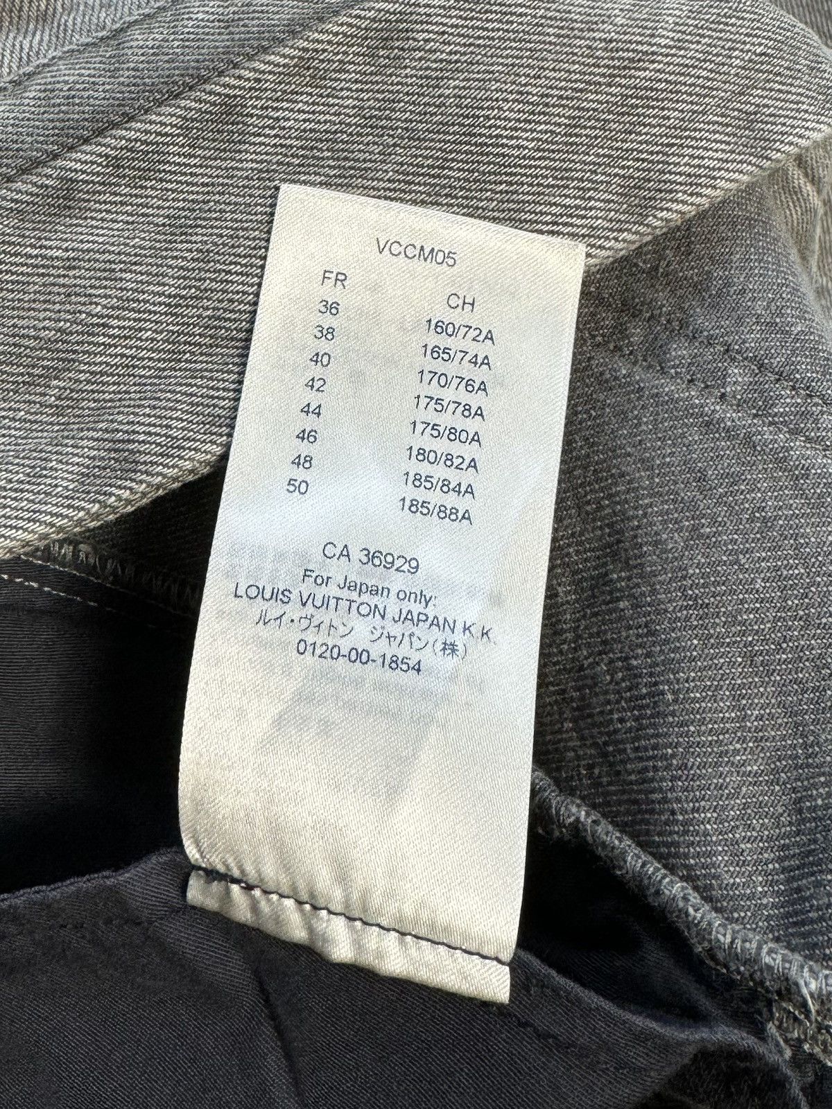 Louis Vuitton Louis Vuitton Grey Denim Cargo Pants Jeans - 38 Size US 38 / EU 54 - 13 Thumbnail