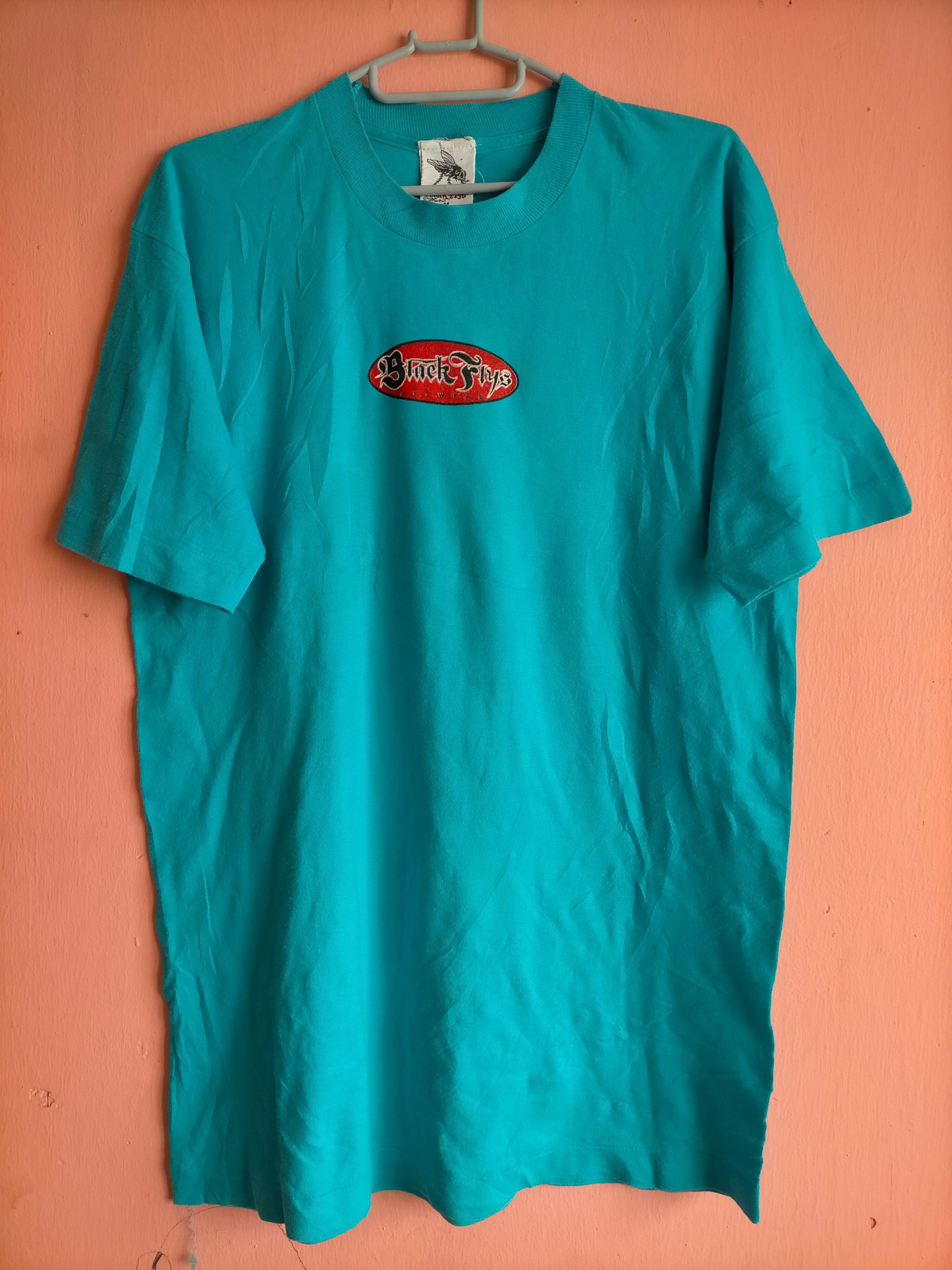 Sex Skateboards Vintage 90s Black Flys Sex Skateboarding Single stich tee Size US M / EU 48-50 / 2 - 4 Thumbnail