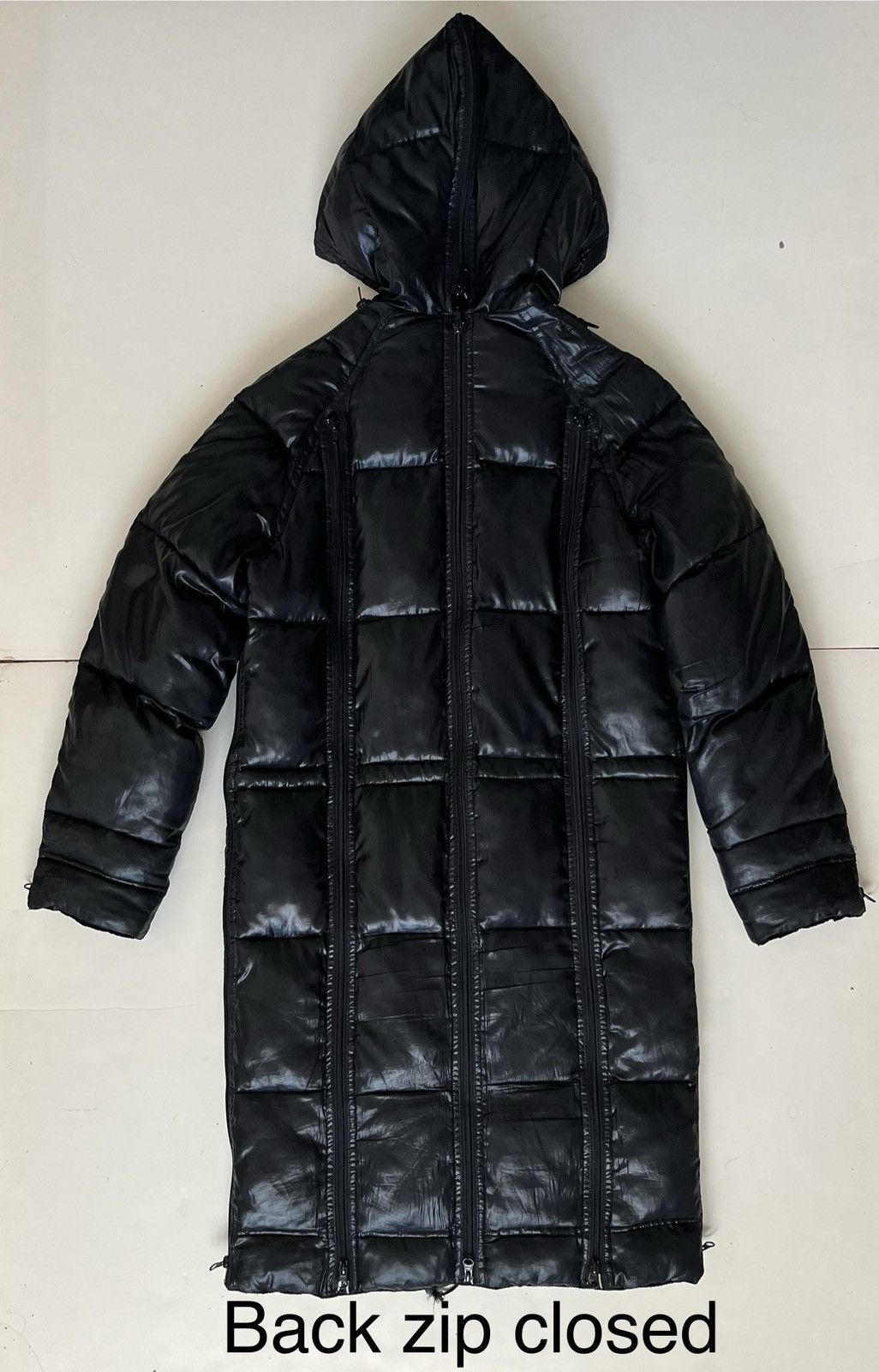 Topman Topman, Quilt Insulated Nylon Zipper Coat, US Men Small Size US S / EU 44-46 / 1 - 5 Thumbnail