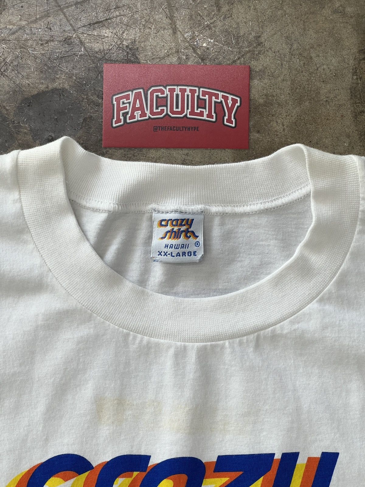 Vintage Vintage Crazy Shirt Hawaii 1999 Vacation Tee XXL Size US XXL / EU 58 / 5 - 3 Thumbnail