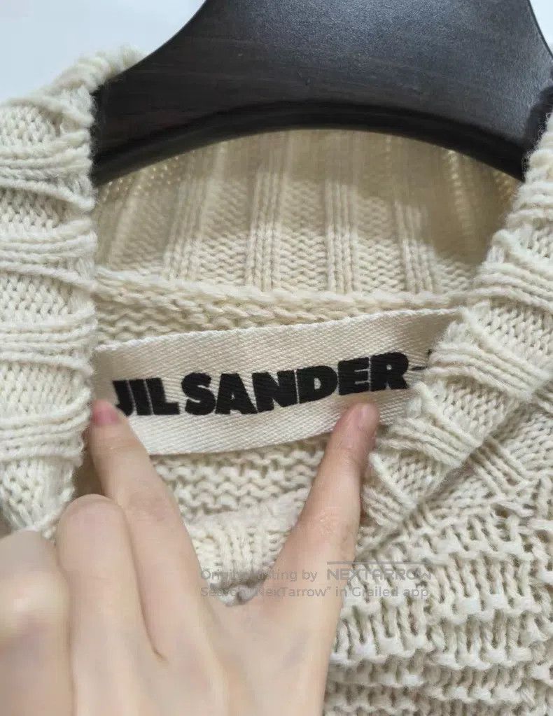 Jil Sander Jil Sander size 34 Cable Knit High Neck Ribbed Short Sweate Size S / US 4 / IT 40 - 6 Thumbnail