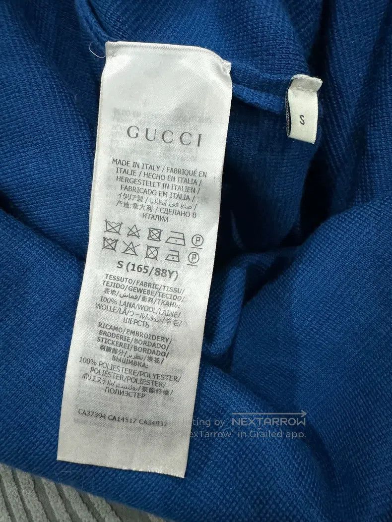 Gucci Gucci Blue wool dress Size S / US 4 / IT 40 - 5 Thumbnail