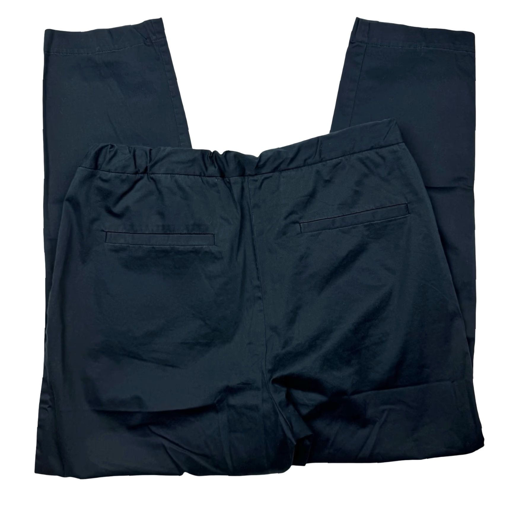 St. John St. John Pants Womens Medium Blue Stretch Pull On Waist Size 32" / US 10 / IT 46 - 3 Thumbnail