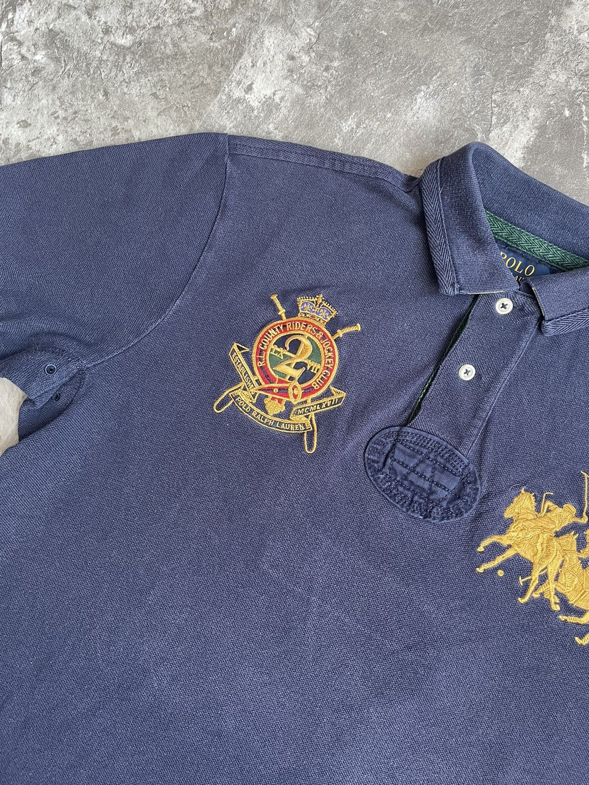 Polo Ralph Lauren Vintage Polo Ralph Lauren Rugby Polo Shirt Big Pony Y2K Size US M / EU 48-50 / 2 - 4 Thumbnail