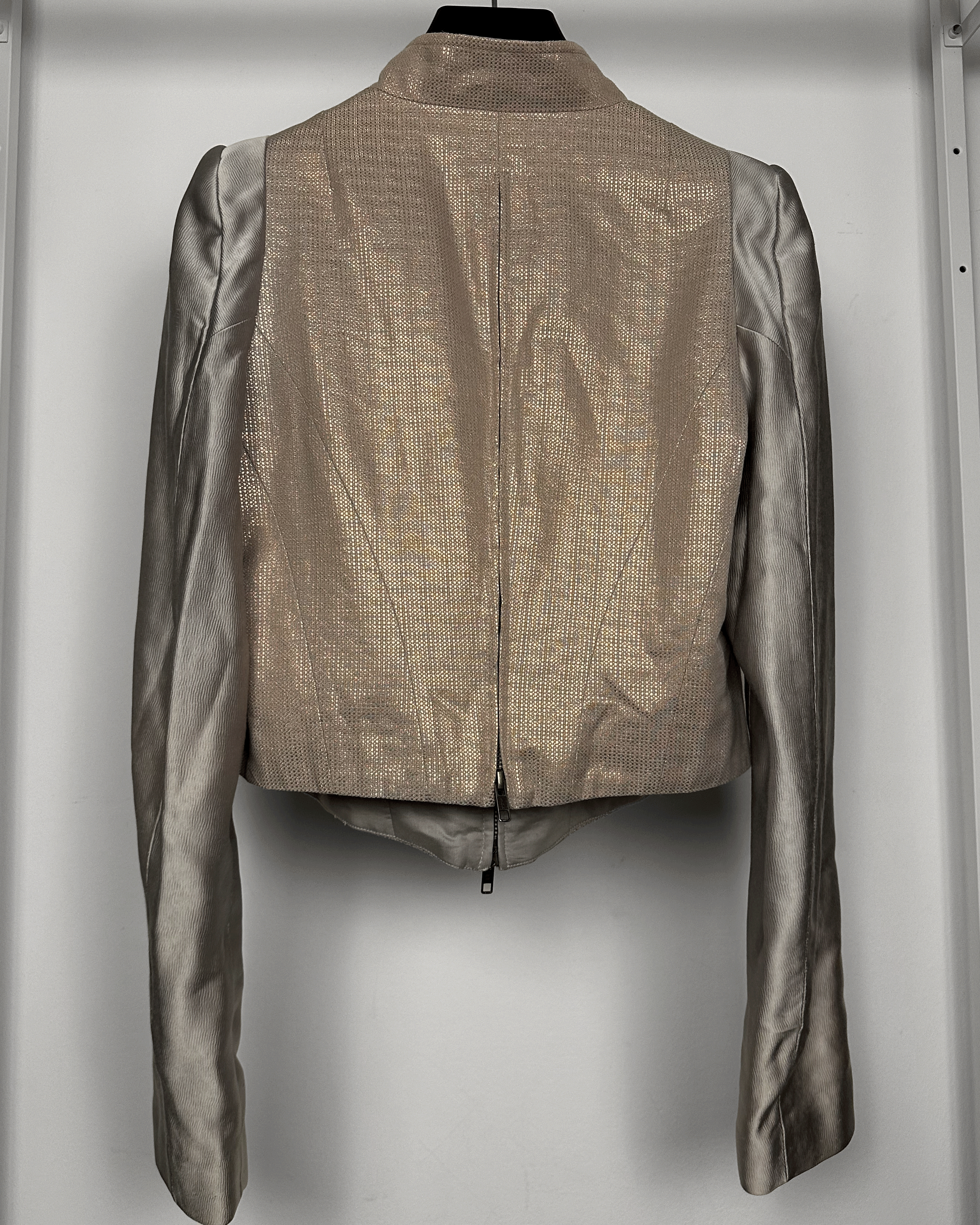 Ann Demeulemeester Ann Demeulemeester Iridescent Glitter Evening Jacket Size US S / EU 44-46 / 1 - 7 Thumbnail