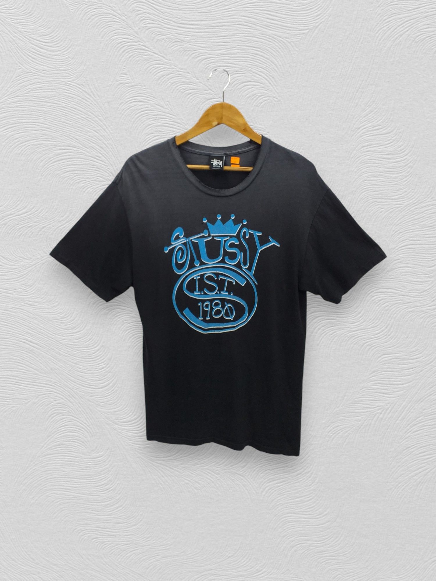 Vintage Stussy i.s.t 1980 Crown Medium TShirt -C033