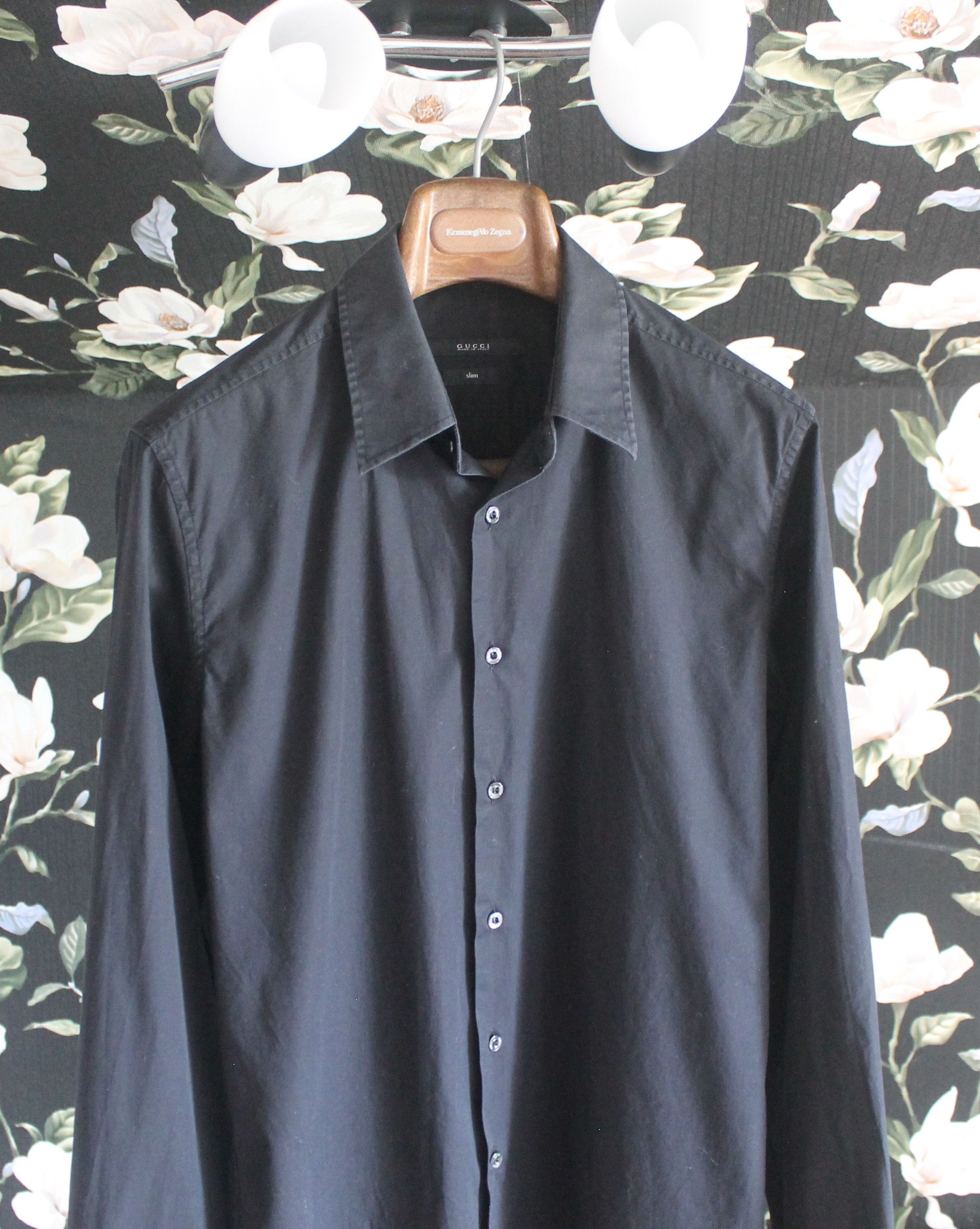 Gucci Gucci Black Shirt Size US S / EU 44-46 / 1 - 2 Thumbnail