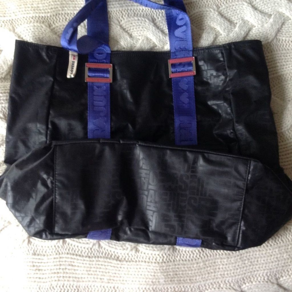 Other HARAJUKO Lovers Extra Large Black Manifesto Tote Size ONE SIZE - 11 Thumbnail