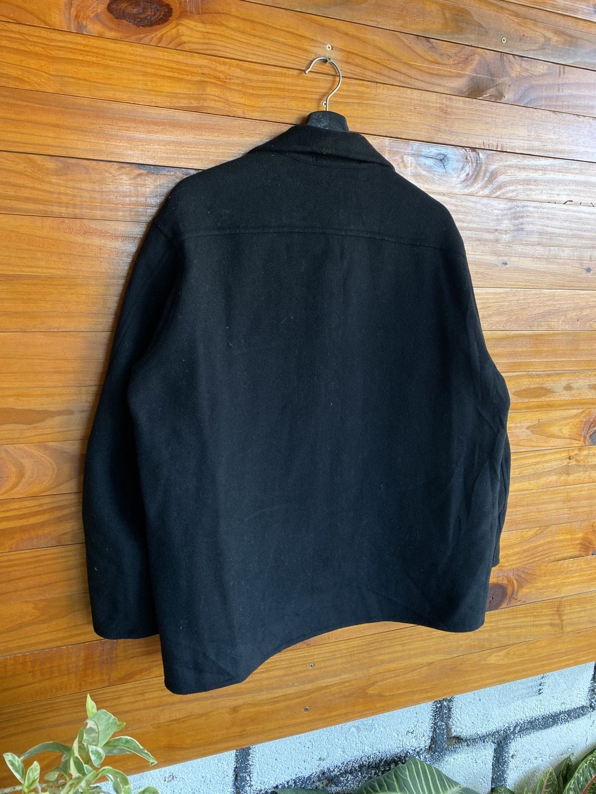 Uniqlo Uniqlo X Jil Sander Black Wool Blend Short Coat – Minimalist Size M / US 6-8 / IT 42-44 - 9 Thumbnail