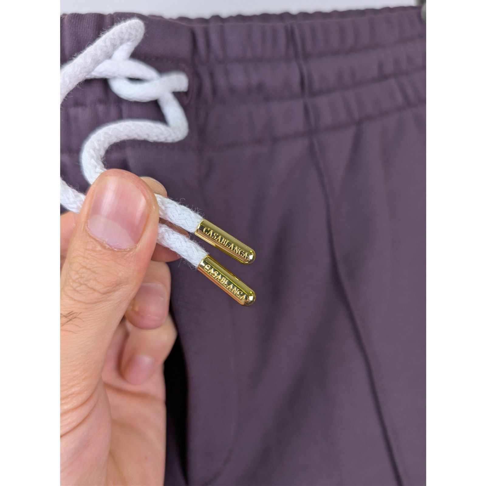 Casablanca o1rshd1 Loopback Laurel Tap Pintuck Jogger sweatpants Size US 36 / EU 52 - 6 Thumbnail