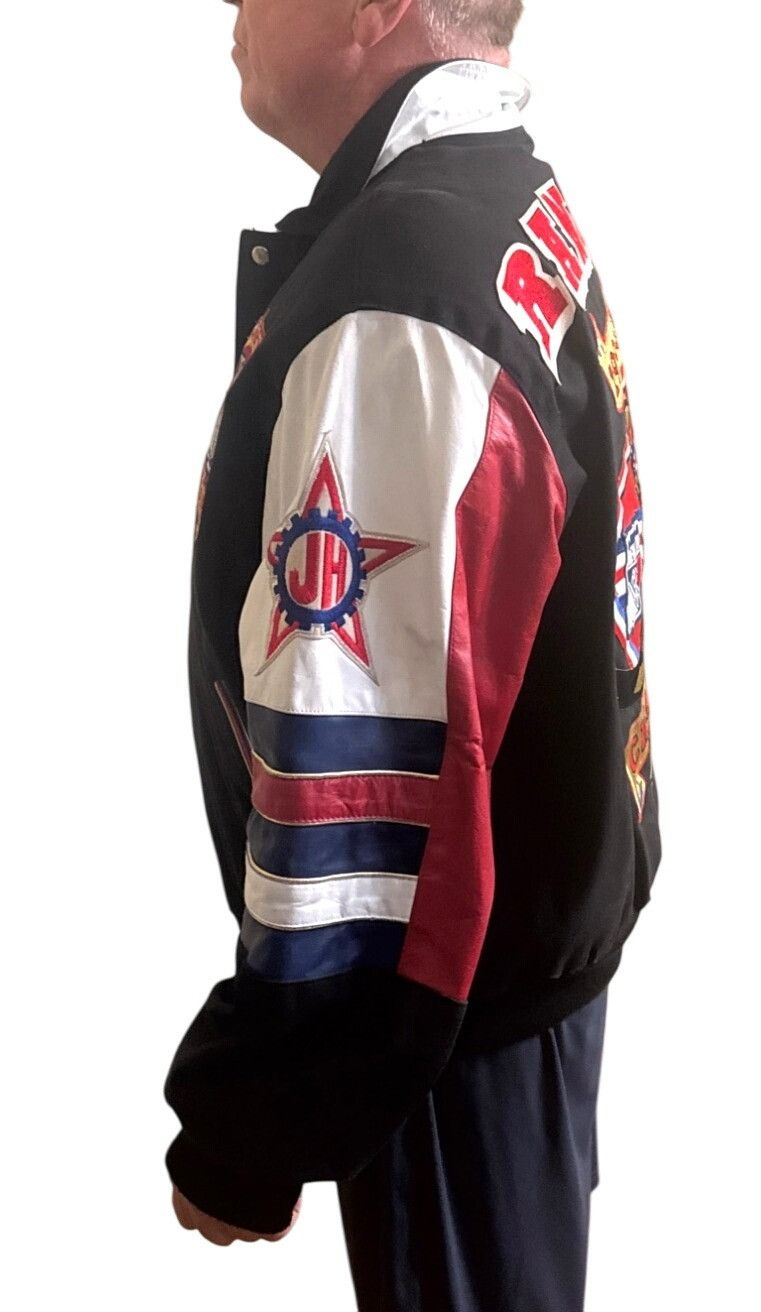 Jeff Hamilton 1994 NHL Rangers Stanley Cup Champions Jacket XL Jeff Hamilt Size US XL / EU 56 / 4 - 7 Thumbnail