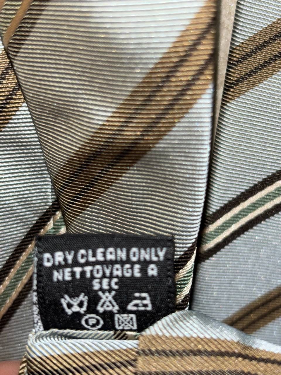 Piattelli PIATTELLI ROMA Vintage Men's tie, 100% silk, made in Italy Size ONE SIZE - 8 Thumbnail