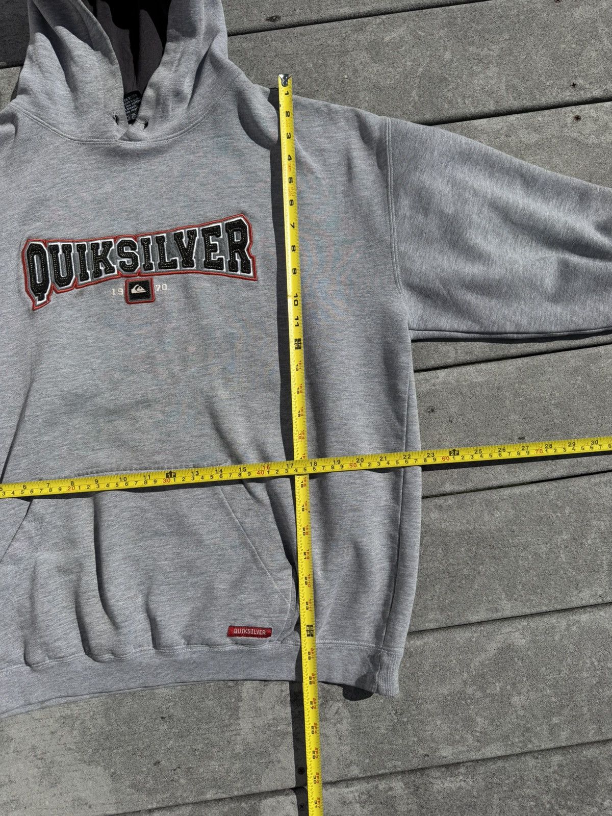 Quiksilver Vintage quiksilver hoodie Size US L / EU 52-54 / 3 - 4 Thumbnail